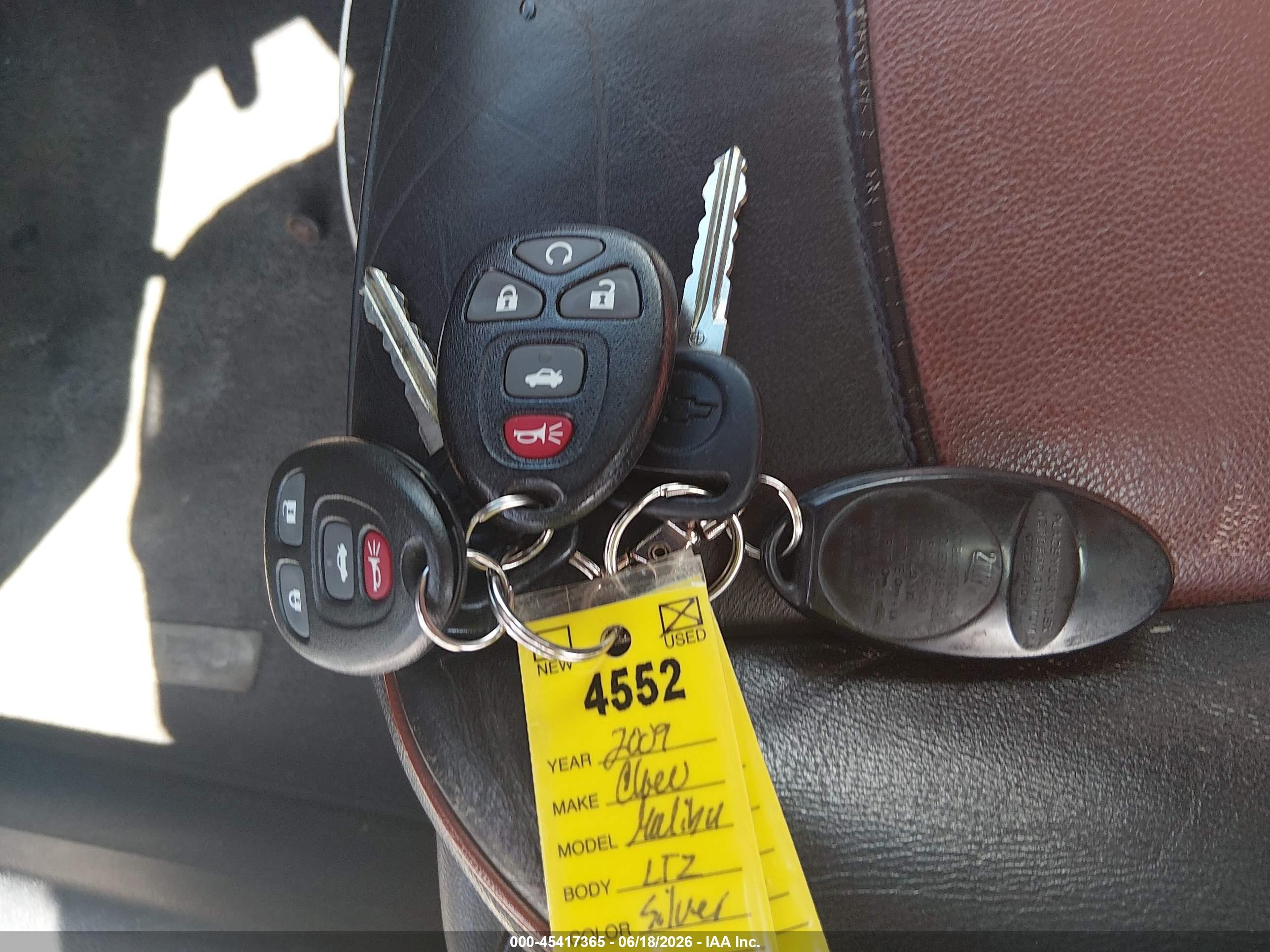 2009 Chevrolet Malibu Ltz Silver vin: 1G1ZK57739F188243