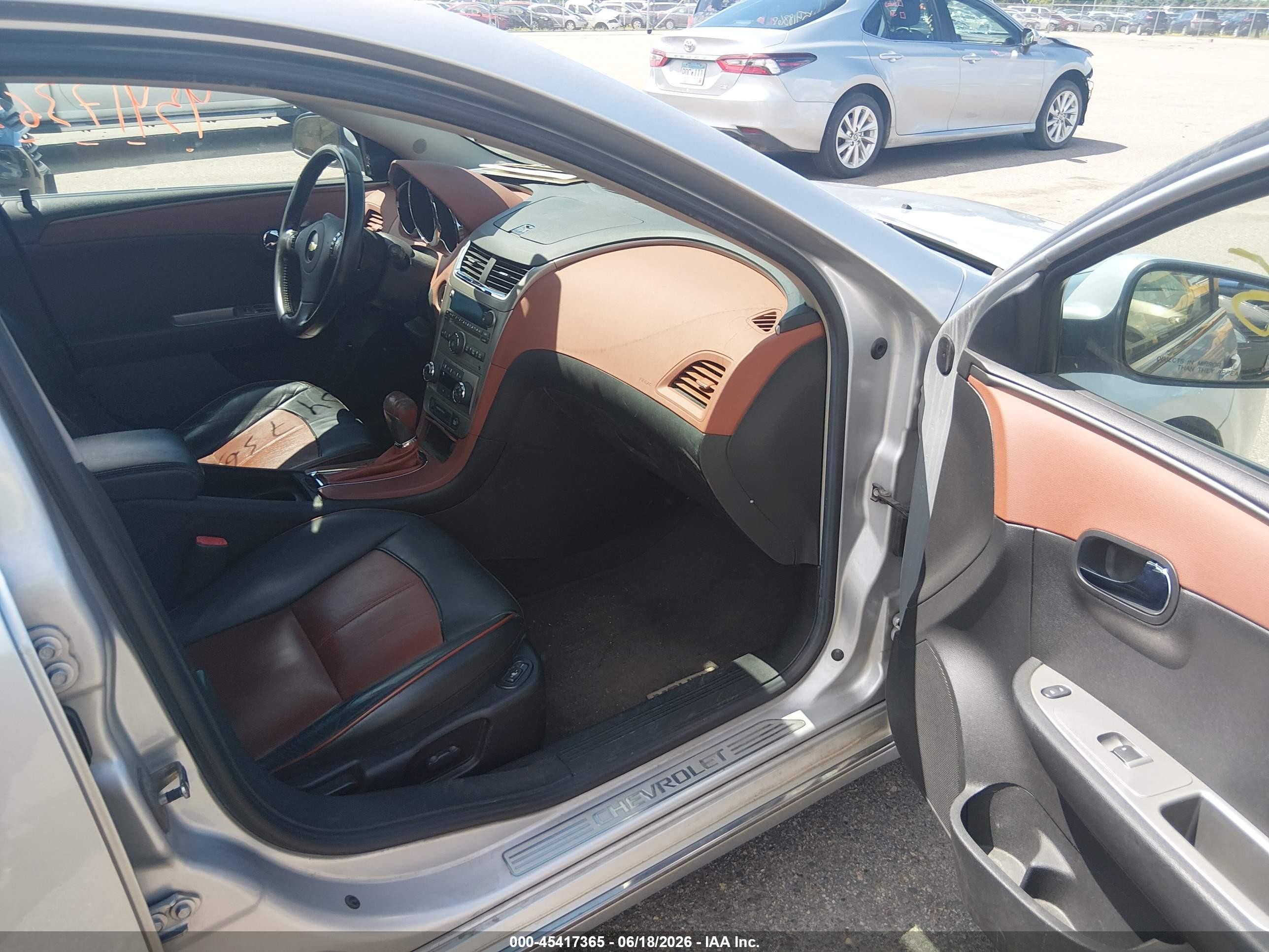 2009 Chevrolet Malibu Ltz Silver vin: 1G1ZK57739F188243
