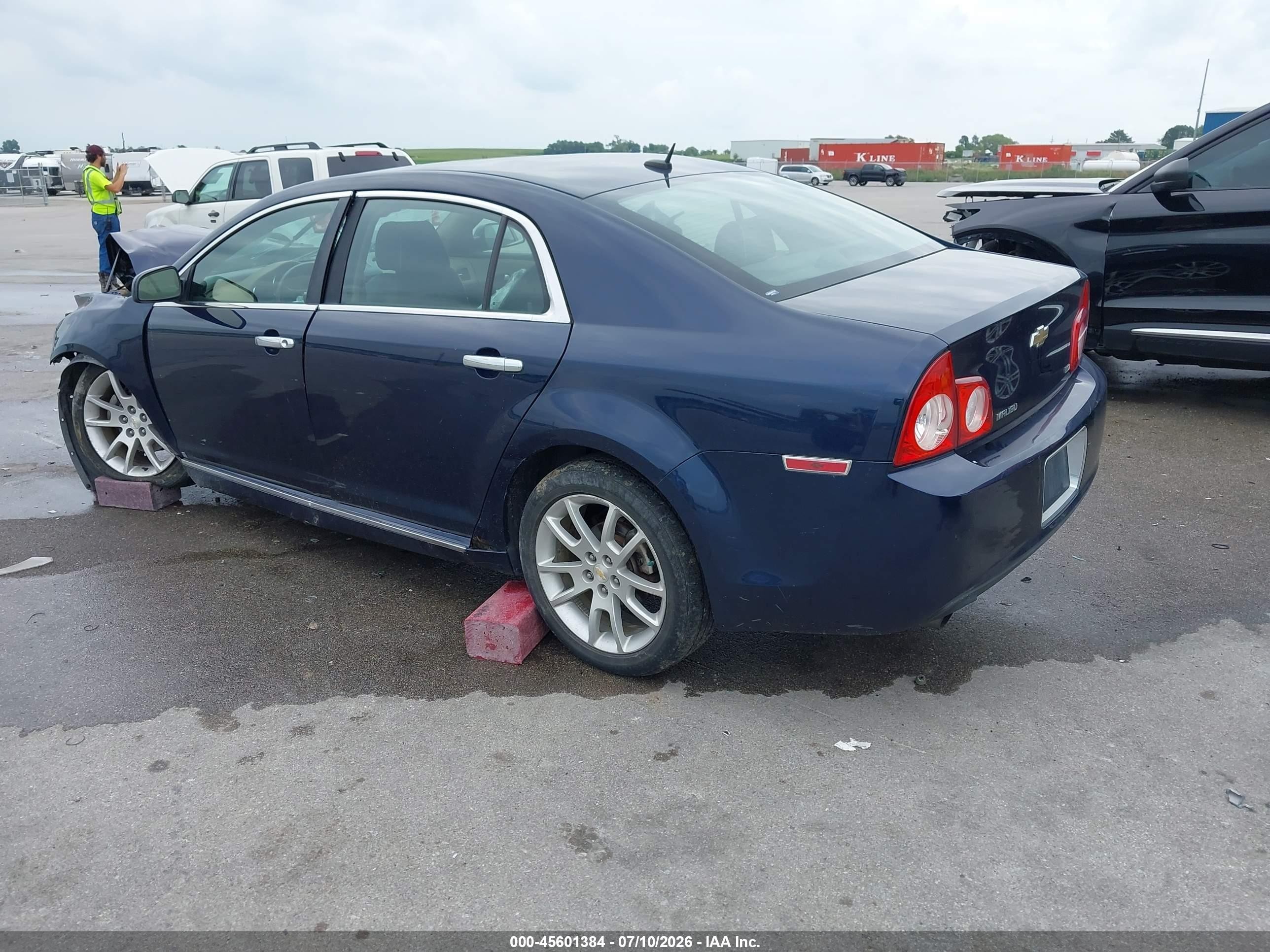 2009 Chevrolet Malibu Ltz Blue vin: 1G1ZK57739F217790