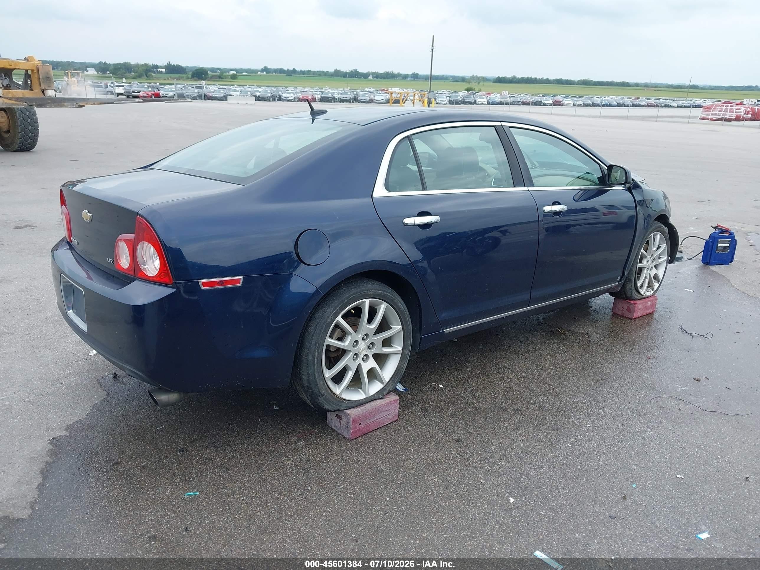 2009 Chevrolet Malibu Ltz Blue vin: 1G1ZK57739F217790