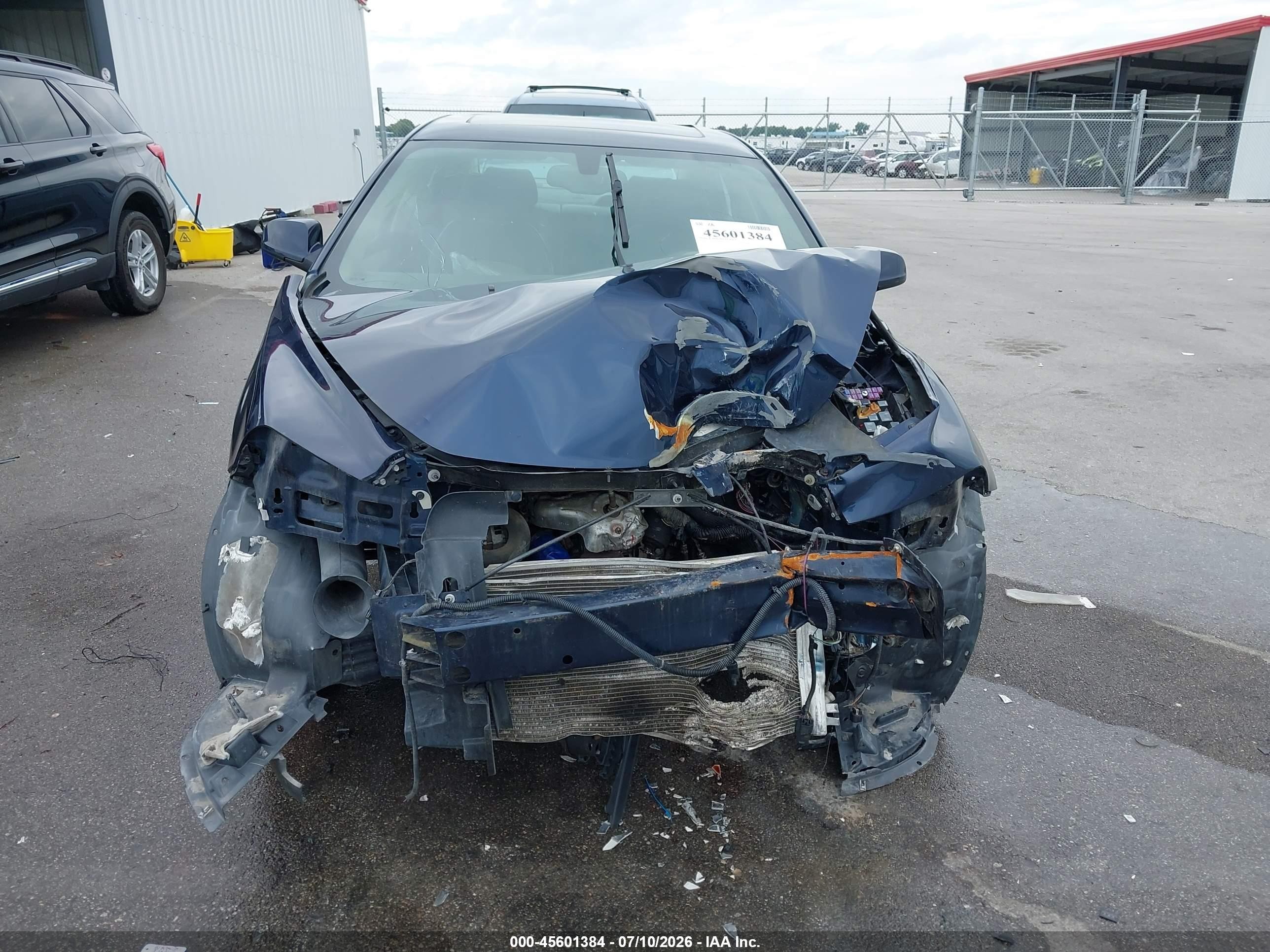 2009 Chevrolet Malibu Ltz Blue vin: 1G1ZK57739F217790