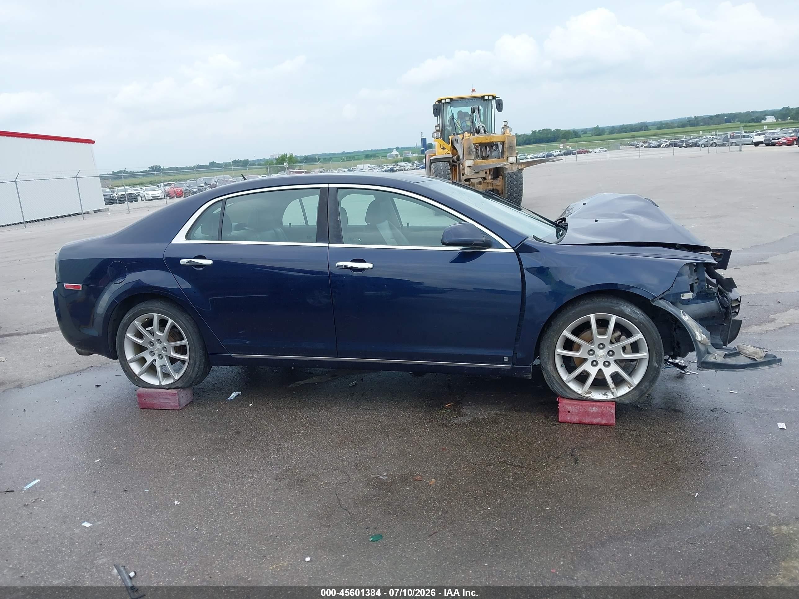 2009 Chevrolet Malibu Ltz Blue vin: 1G1ZK57739F217790