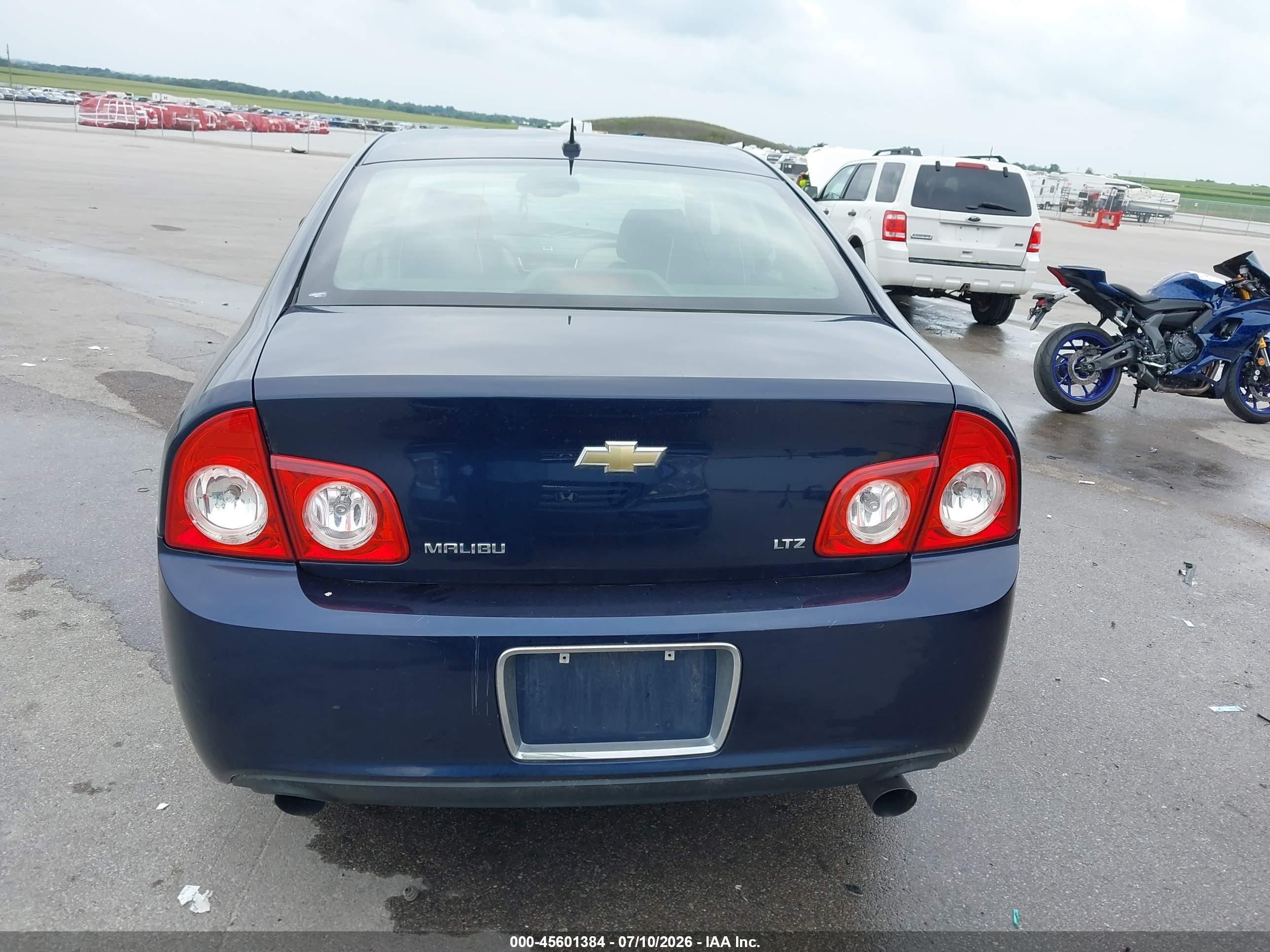 2009 Chevrolet Malibu Ltz Blue vin: 1G1ZK57739F217790