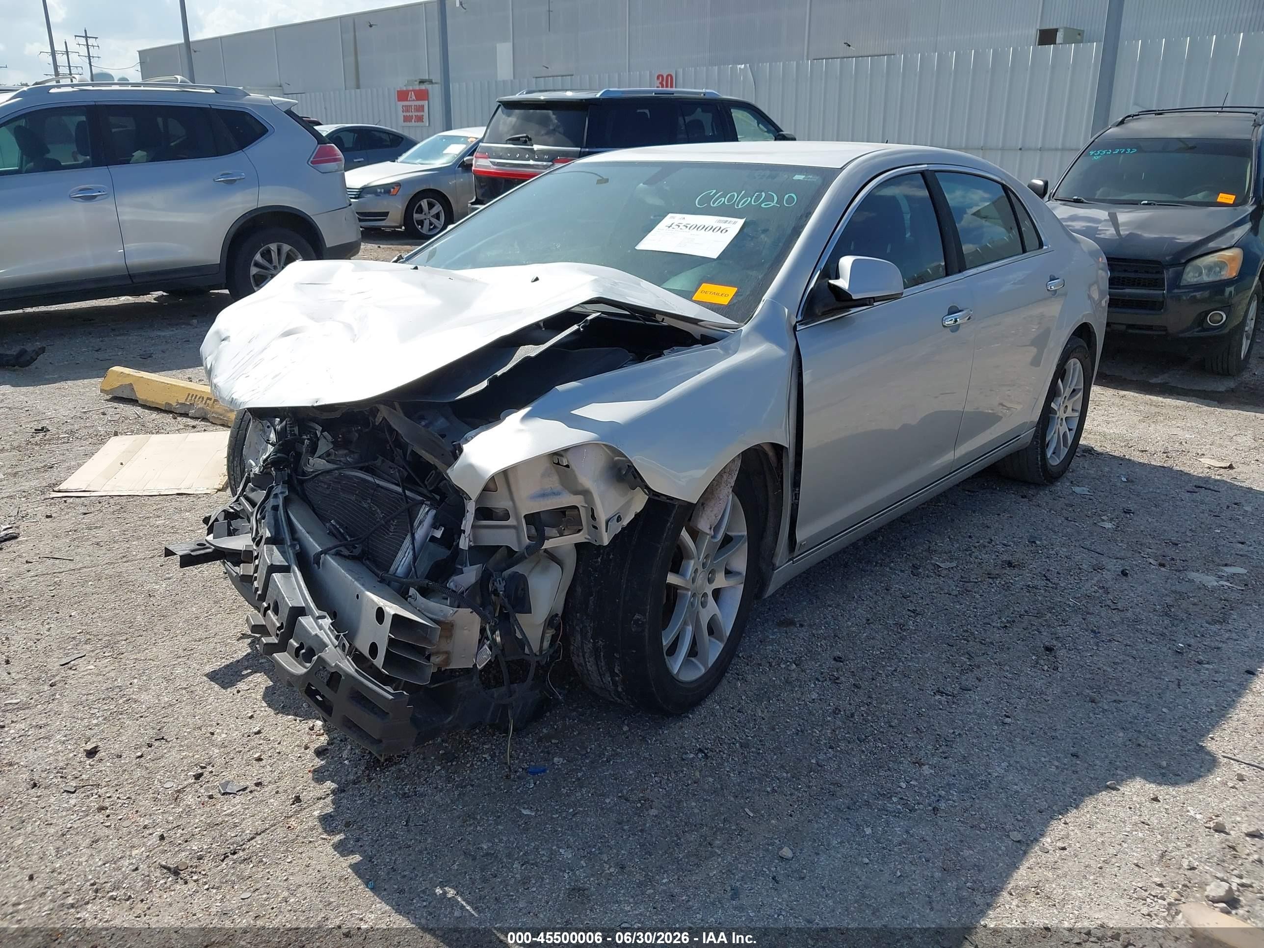 2009 Chevrolet Malibu Ltz Silver vin: 1G1ZK57739F249350