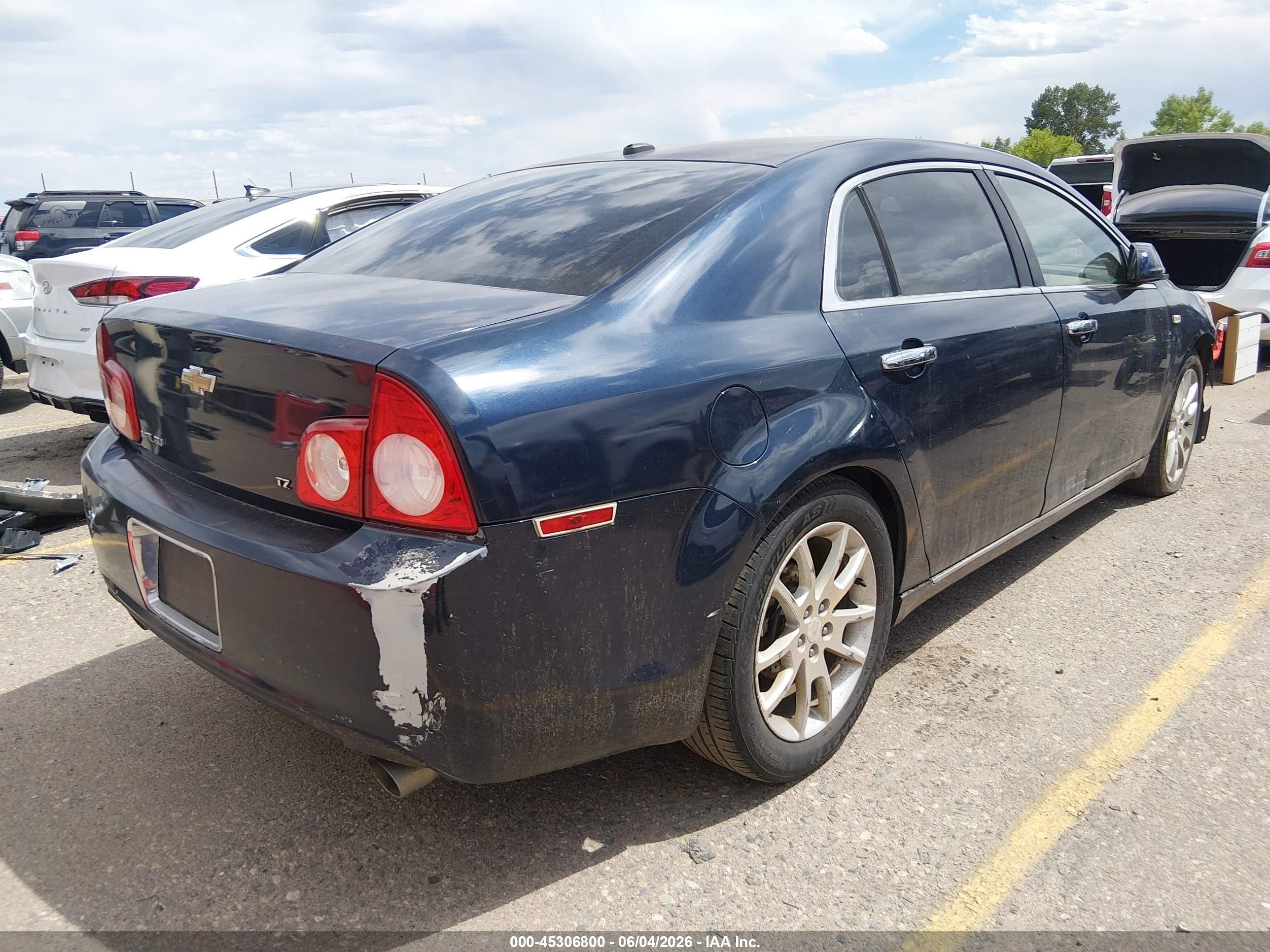 2008 Chevrolet Malibu Ltz Dark Blue vin: 1G1ZK577484268970