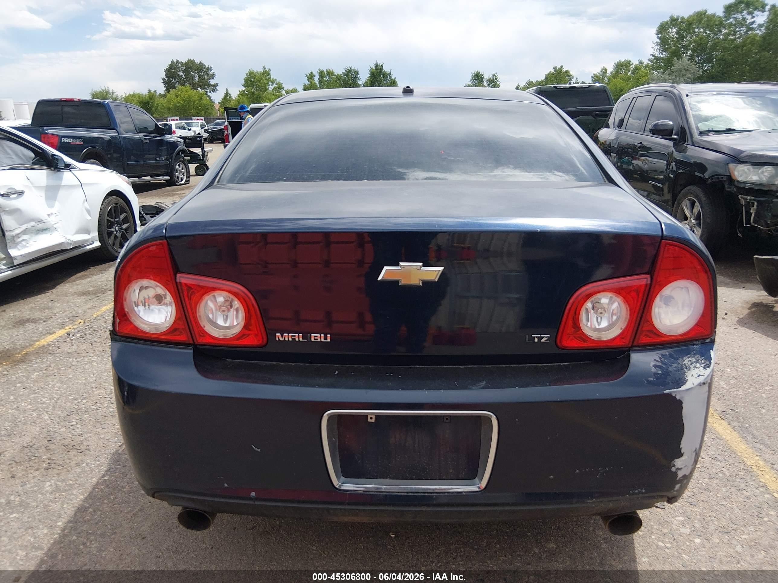 2008 Chevrolet Malibu Ltz Dark Blue vin: 1G1ZK577484268970