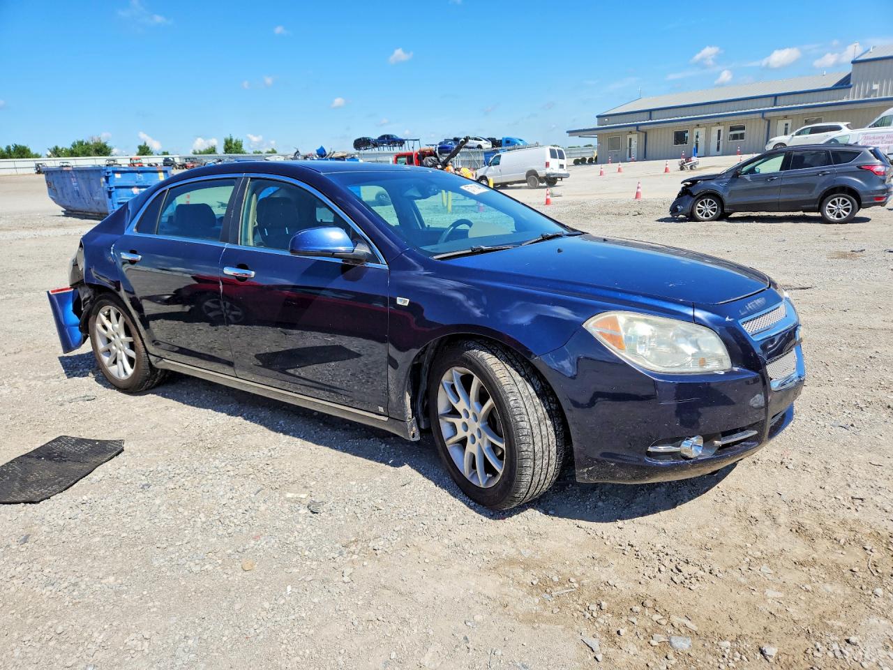 2008 Chevrolet Malibu Ltz Blue vin: 1G1ZK57748F158277