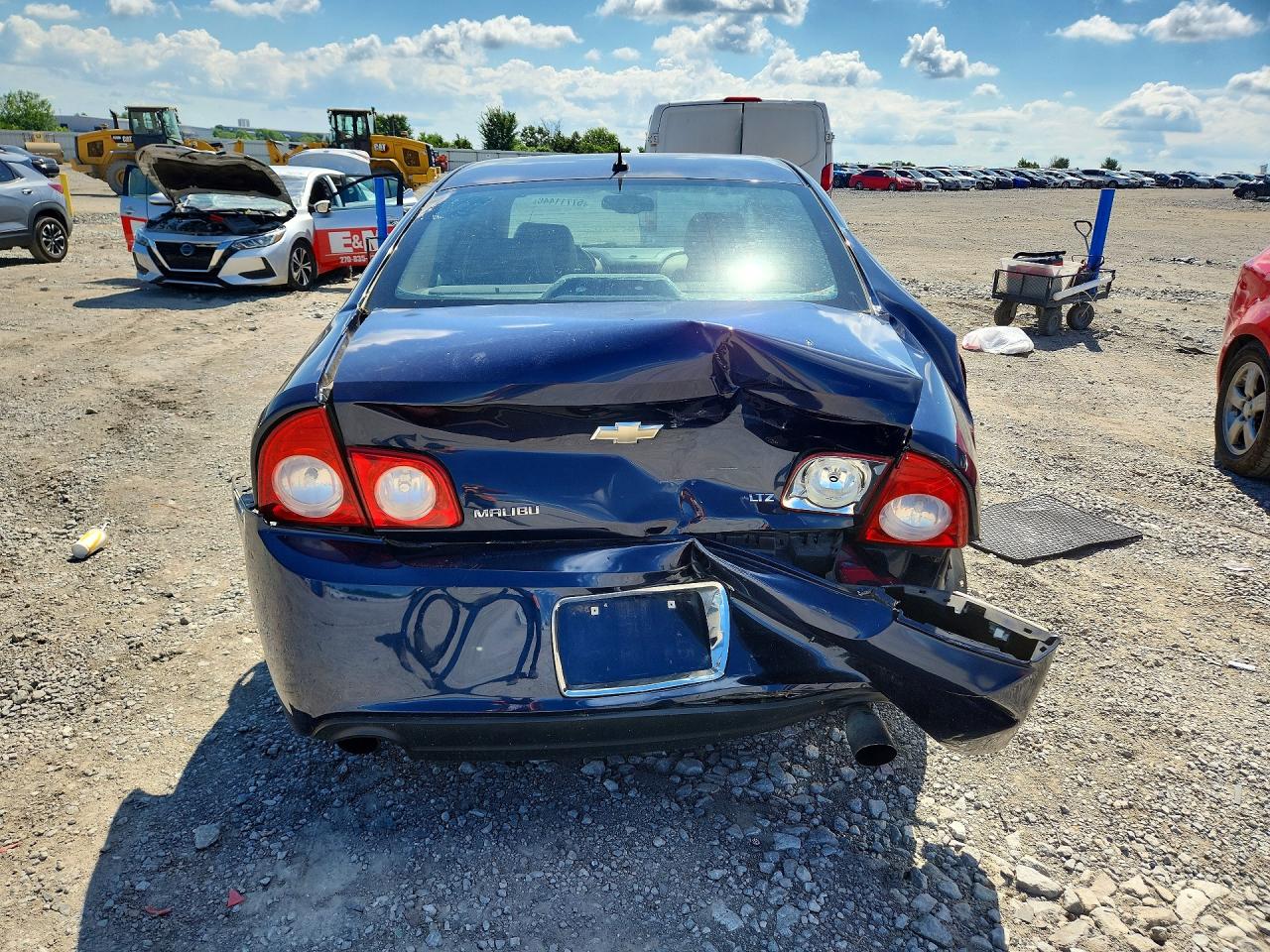 2008 Chevrolet Malibu Ltz Blue vin: 1G1ZK57748F158277