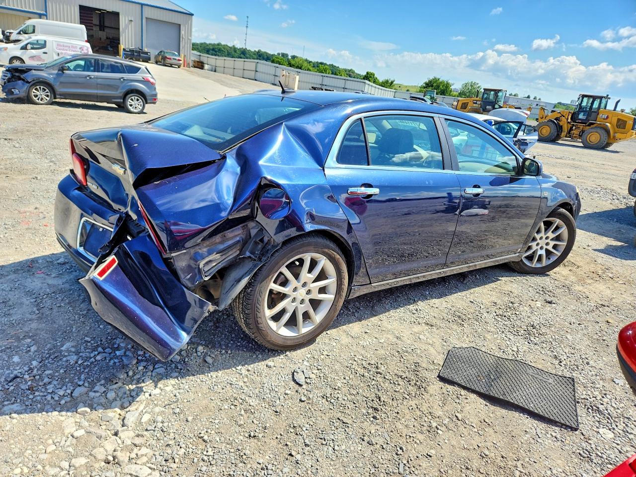 2008 Chevrolet Malibu Ltz Blue vin: 1G1ZK57748F158277