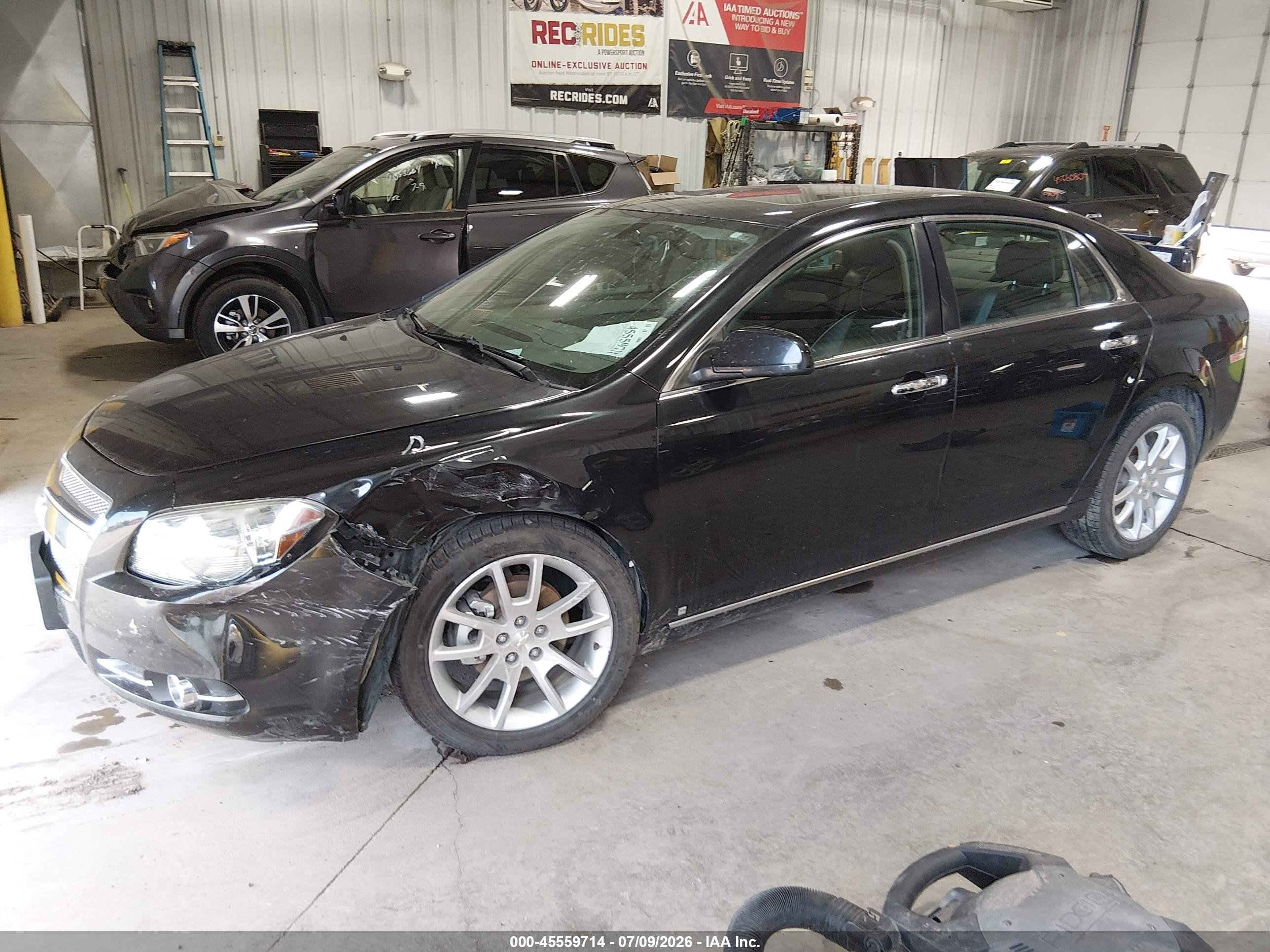 2009 Chevrolet Malibu Ltz Black vin: 1G1ZK577494189638