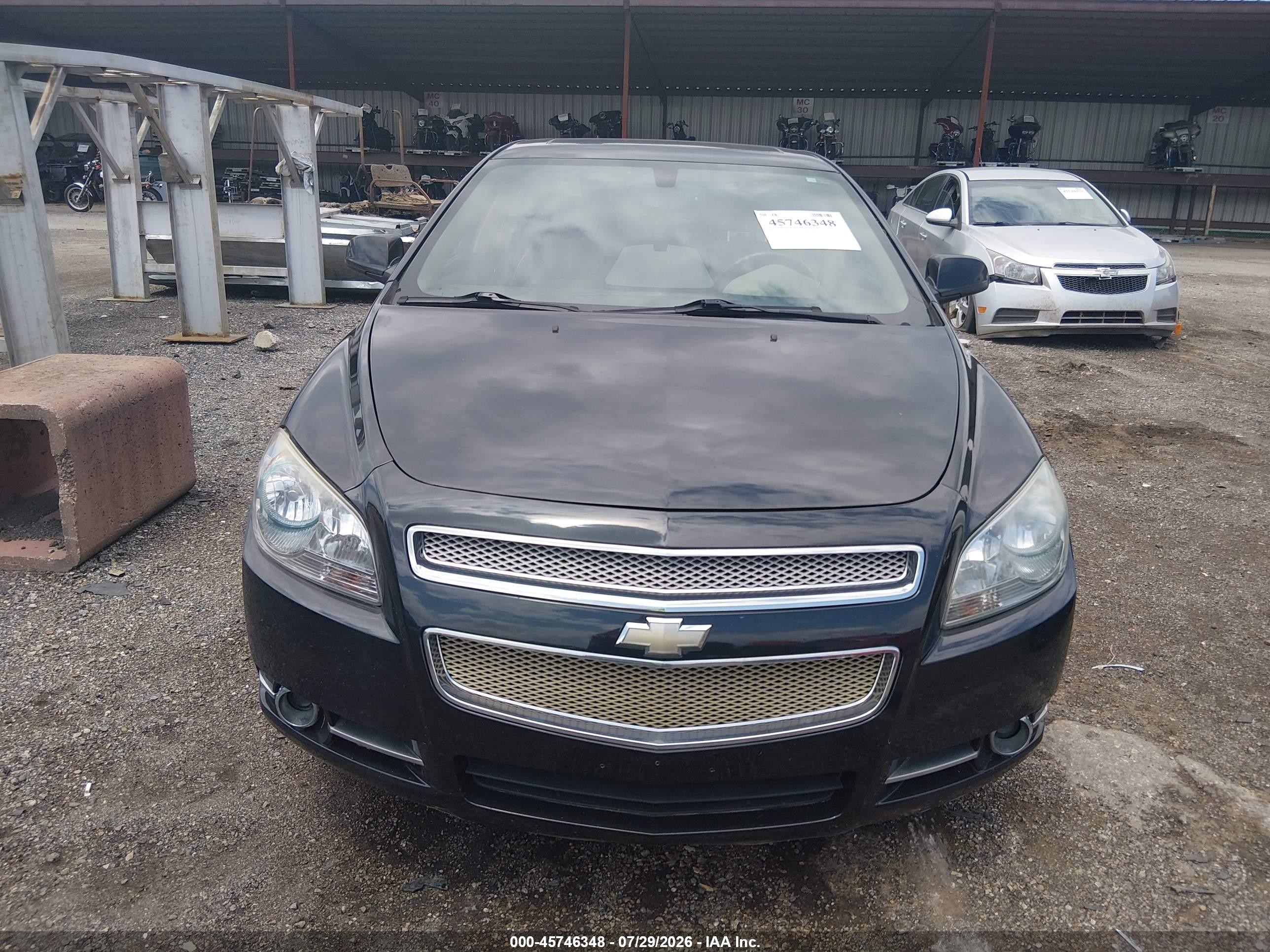 2009 Chevrolet Malibu Ltz Black vin: 1G1ZK577494239941