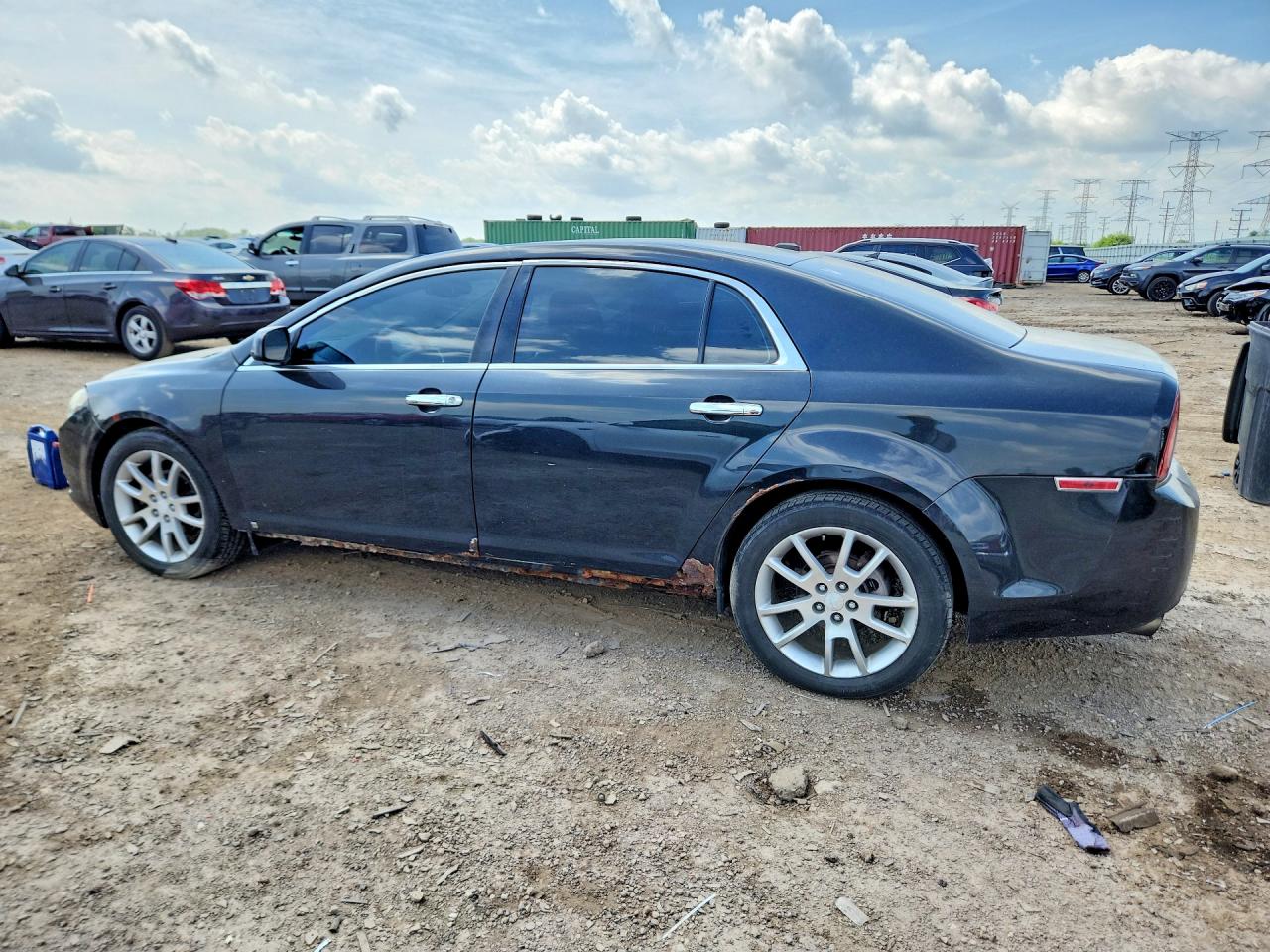2009 Chevrolet Malibu Ltz Black vin: 1G1ZK57749F226076