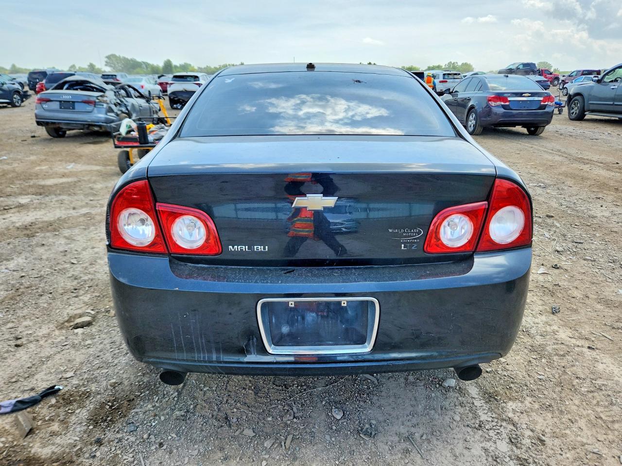 2009 Chevrolet Malibu Ltz Black vin: 1G1ZK57749F226076