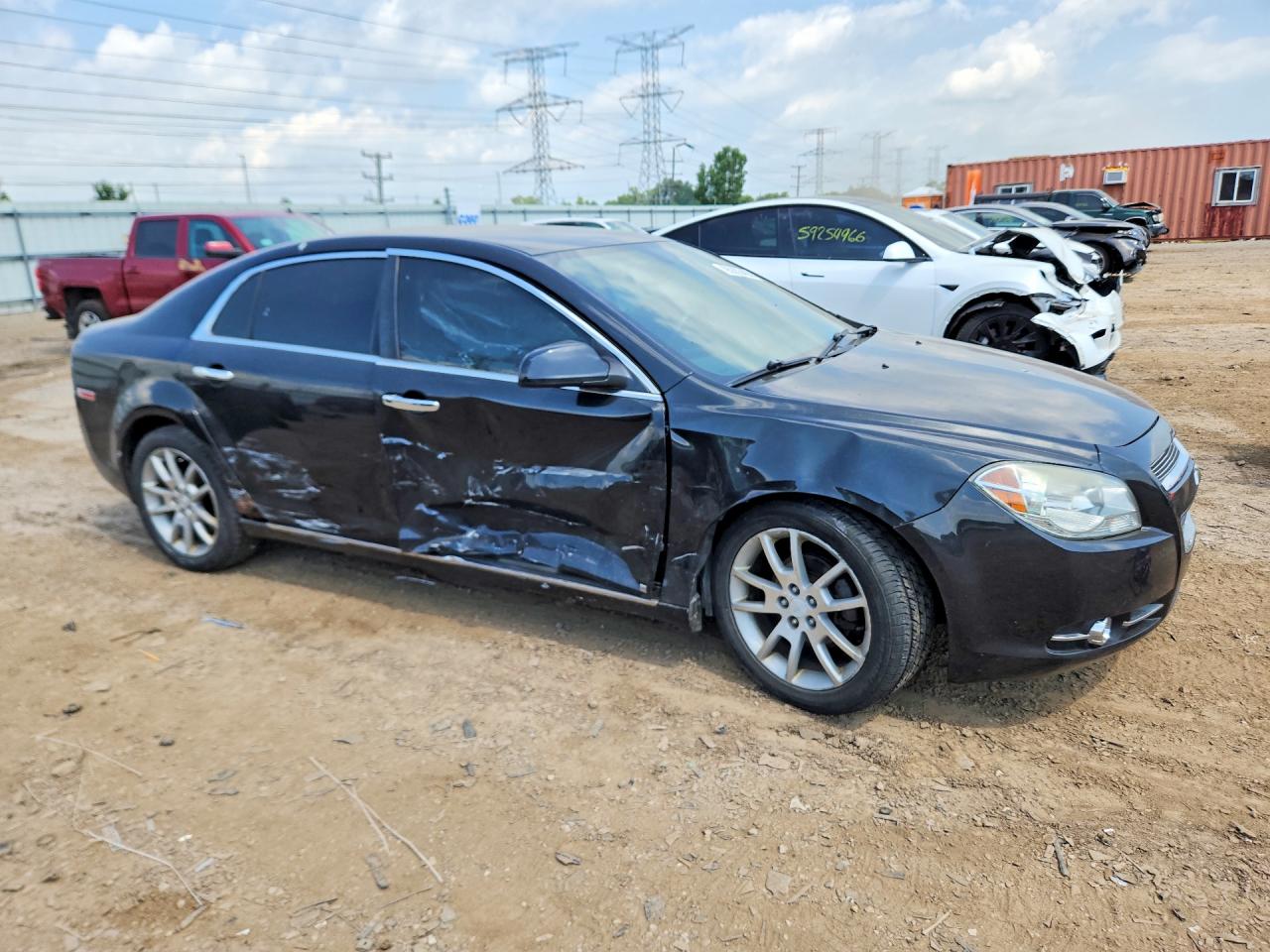 2009 Chevrolet Malibu Ltz Black vin: 1G1ZK57749F226076