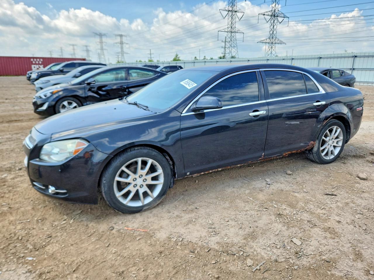 2009 Chevrolet Malibu Ltz Black vin: 1G1ZK57749F226076