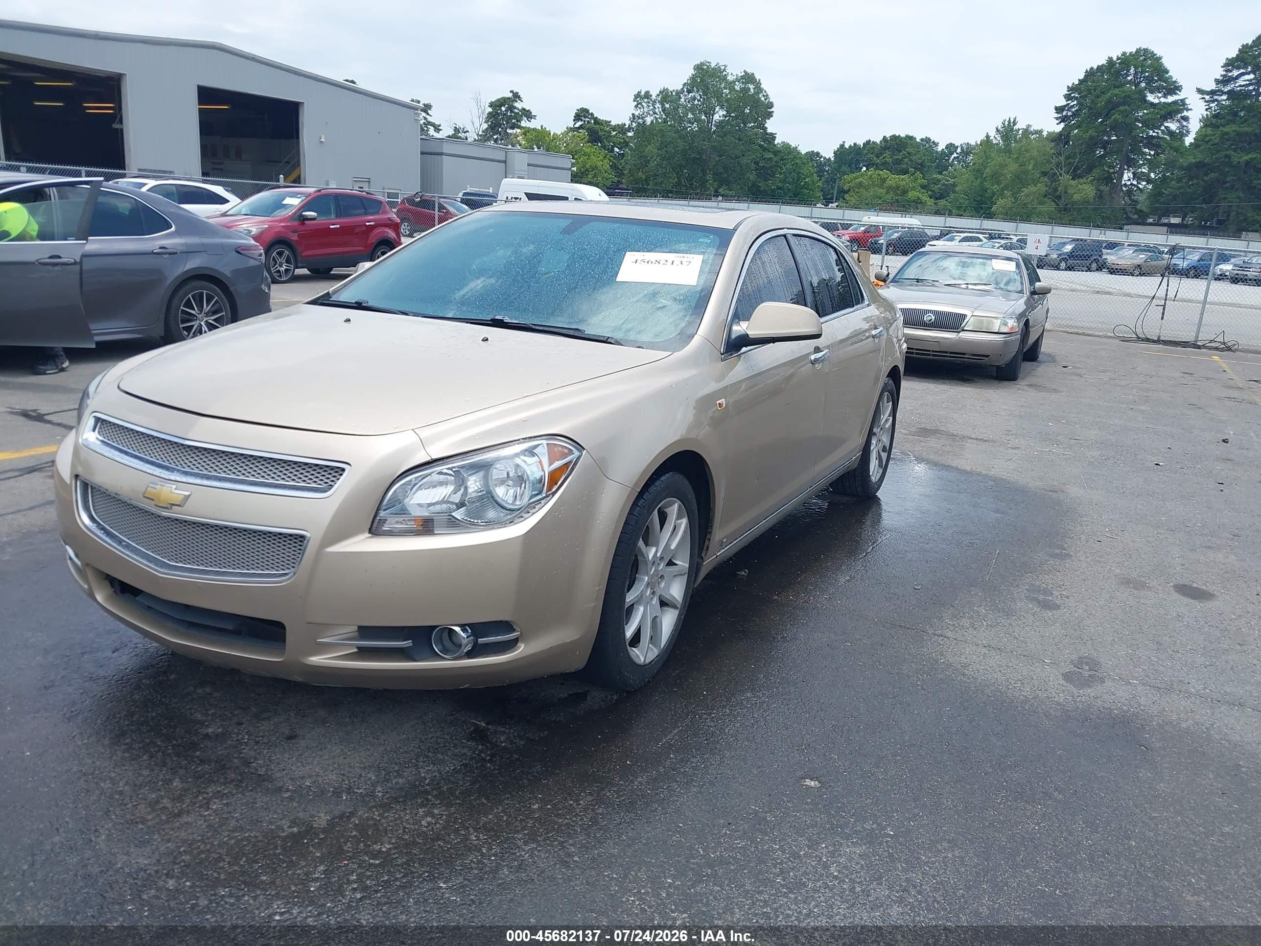 2008 Chevrolet Malibu Ltz Gold vin: 1G1ZK577584221284
