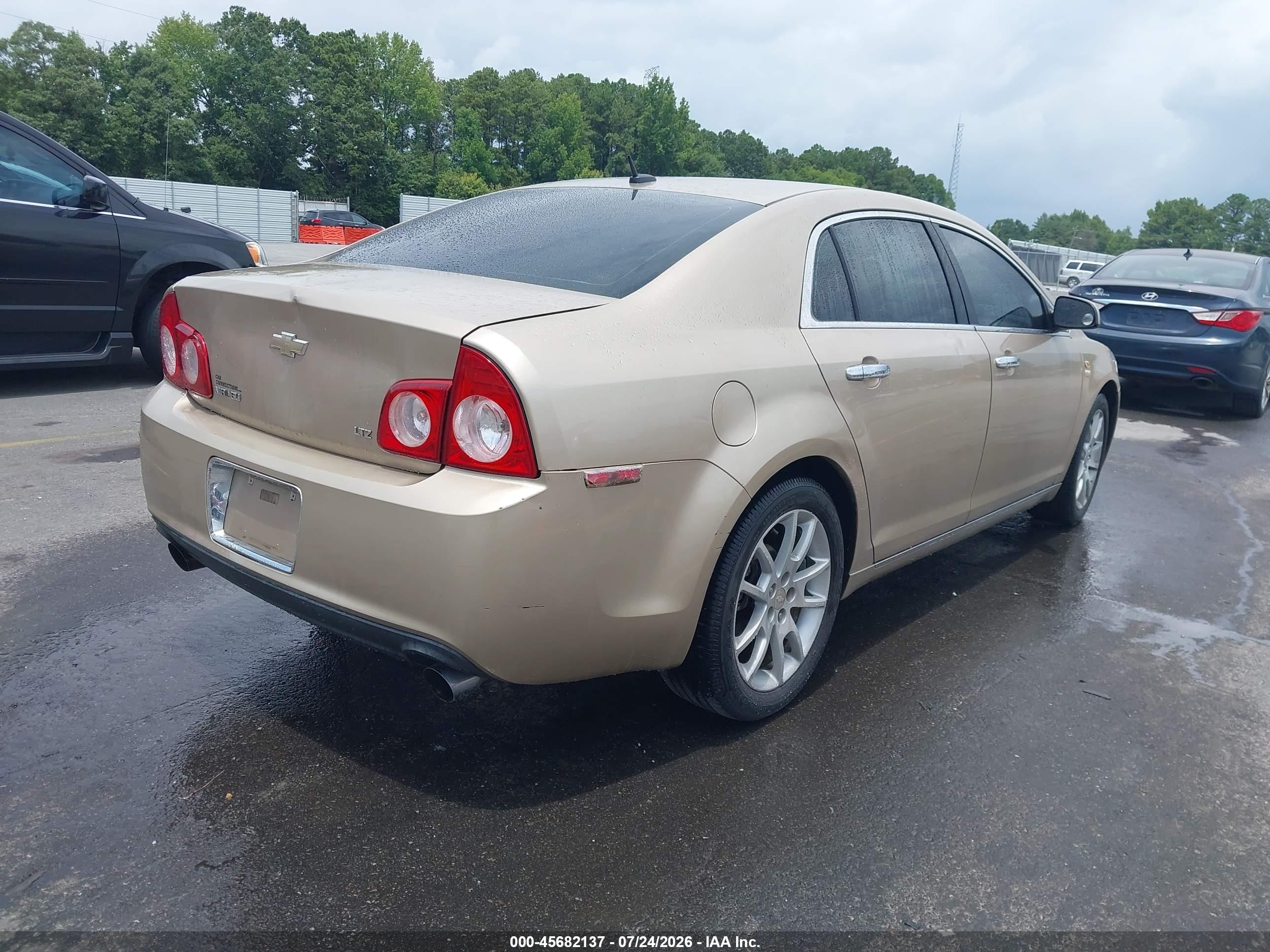 2008 Chevrolet Malibu Ltz Gold vin: 1G1ZK577584221284