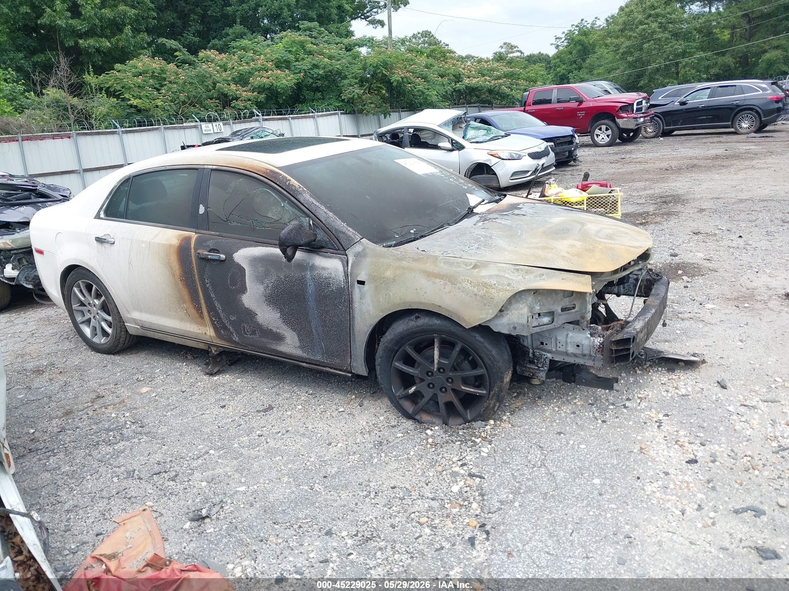 2008 Chevrolet Malibu Ltz White vin: 1G1ZK57758F153766