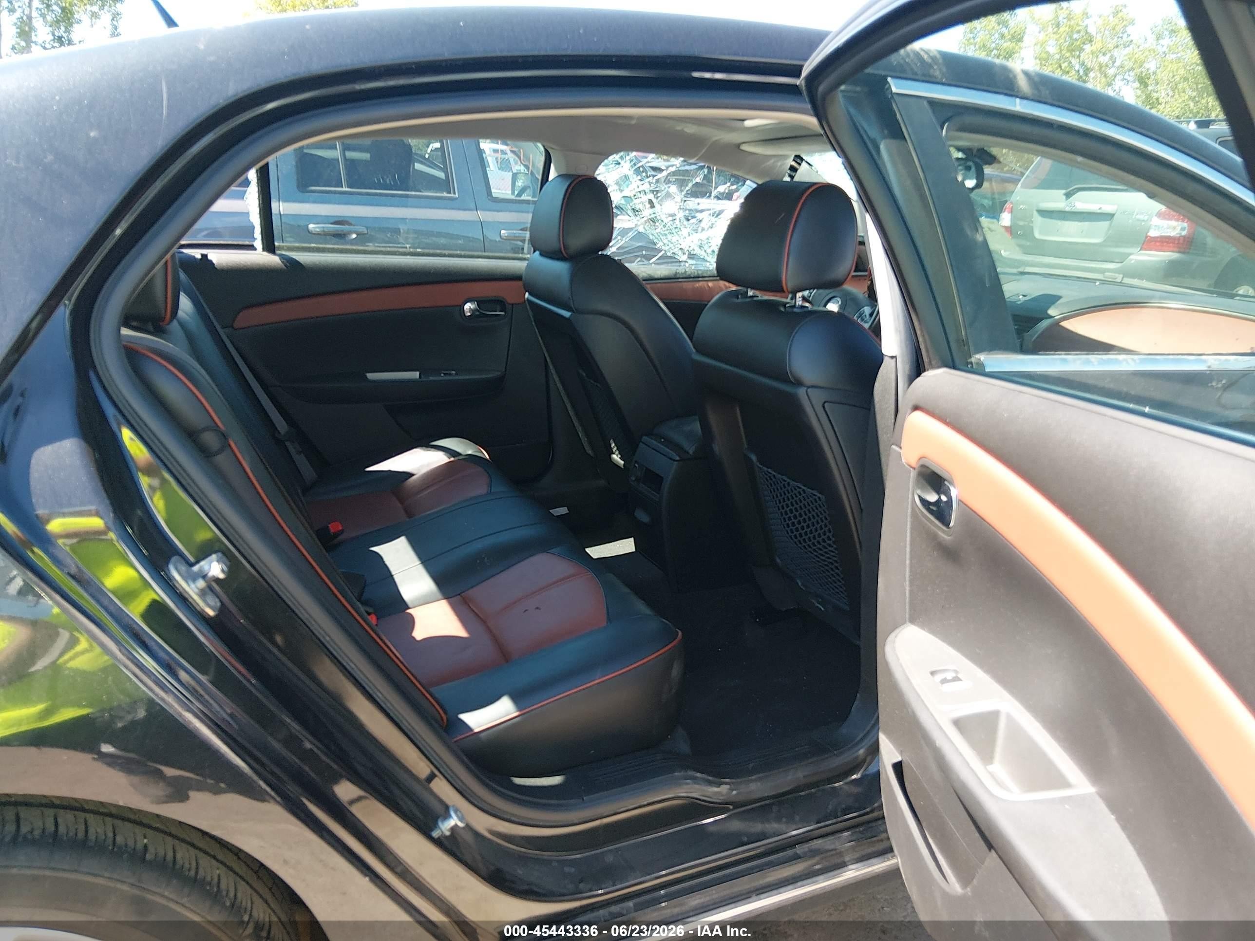 2008 Chevrolet Malibu Ltz Black vin: 1G1ZK57758F213772