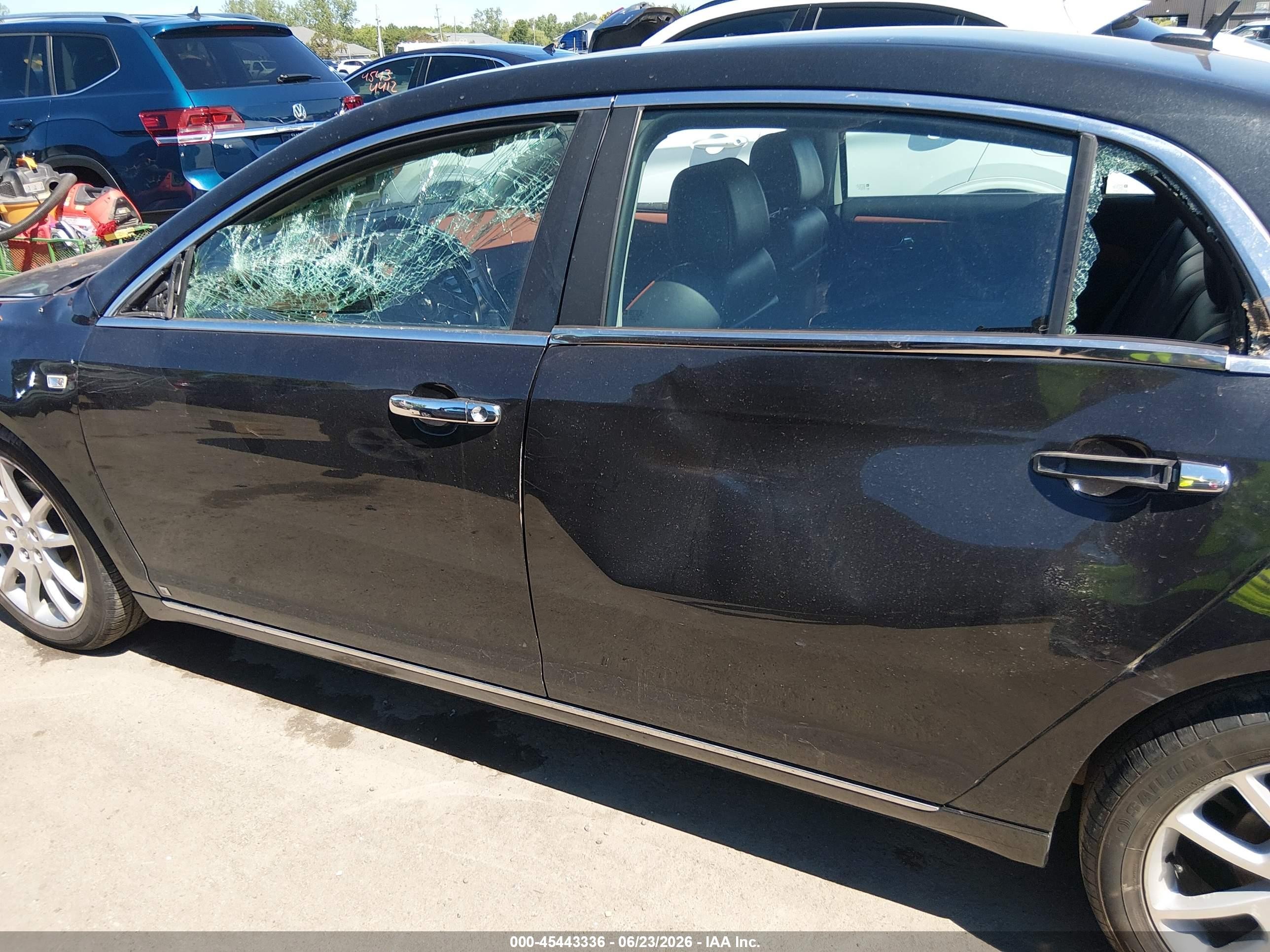 2008 Chevrolet Malibu Ltz Black vin: 1G1ZK57758F213772