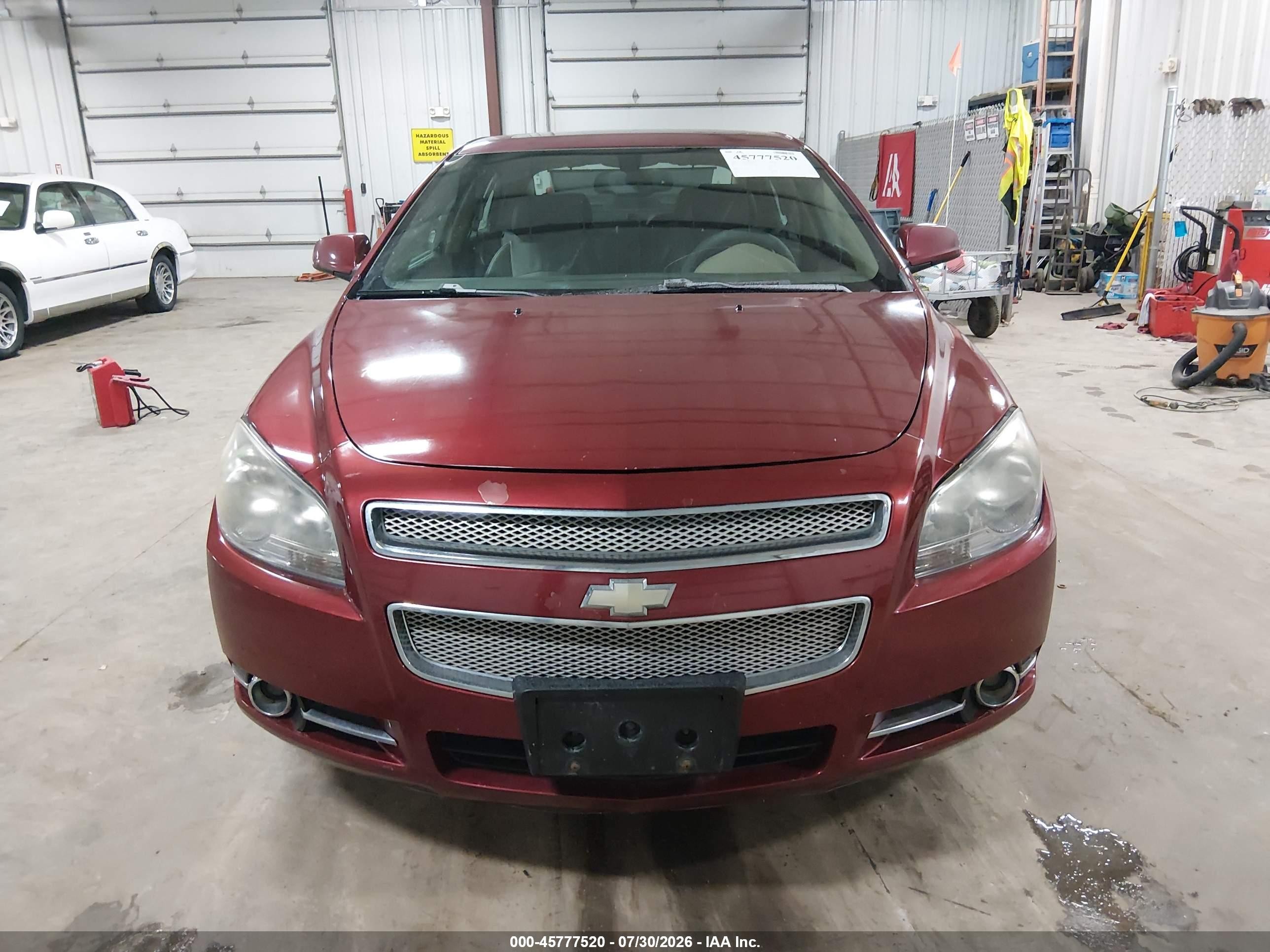 2008 Chevrolet Malibu Ltz Red vin: 1G1ZK57758F290349
