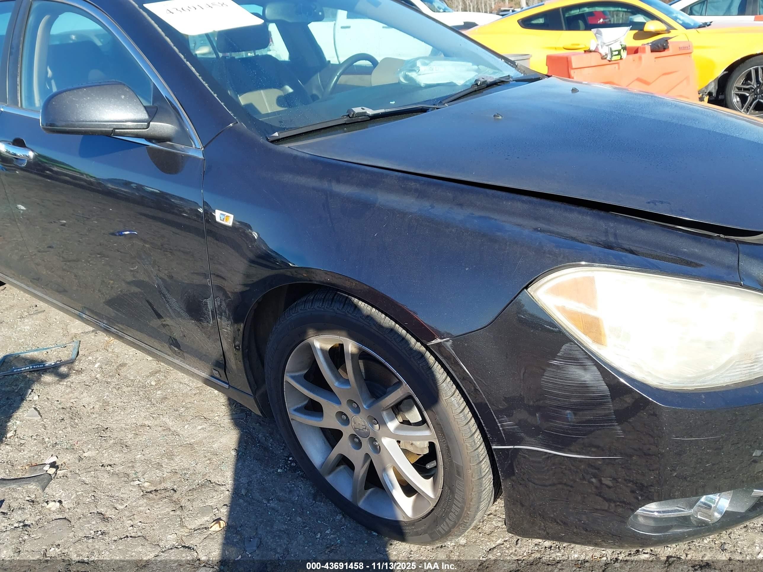2008 Chevrolet Malibu Ltz Black vin: 1G1ZK577784239852