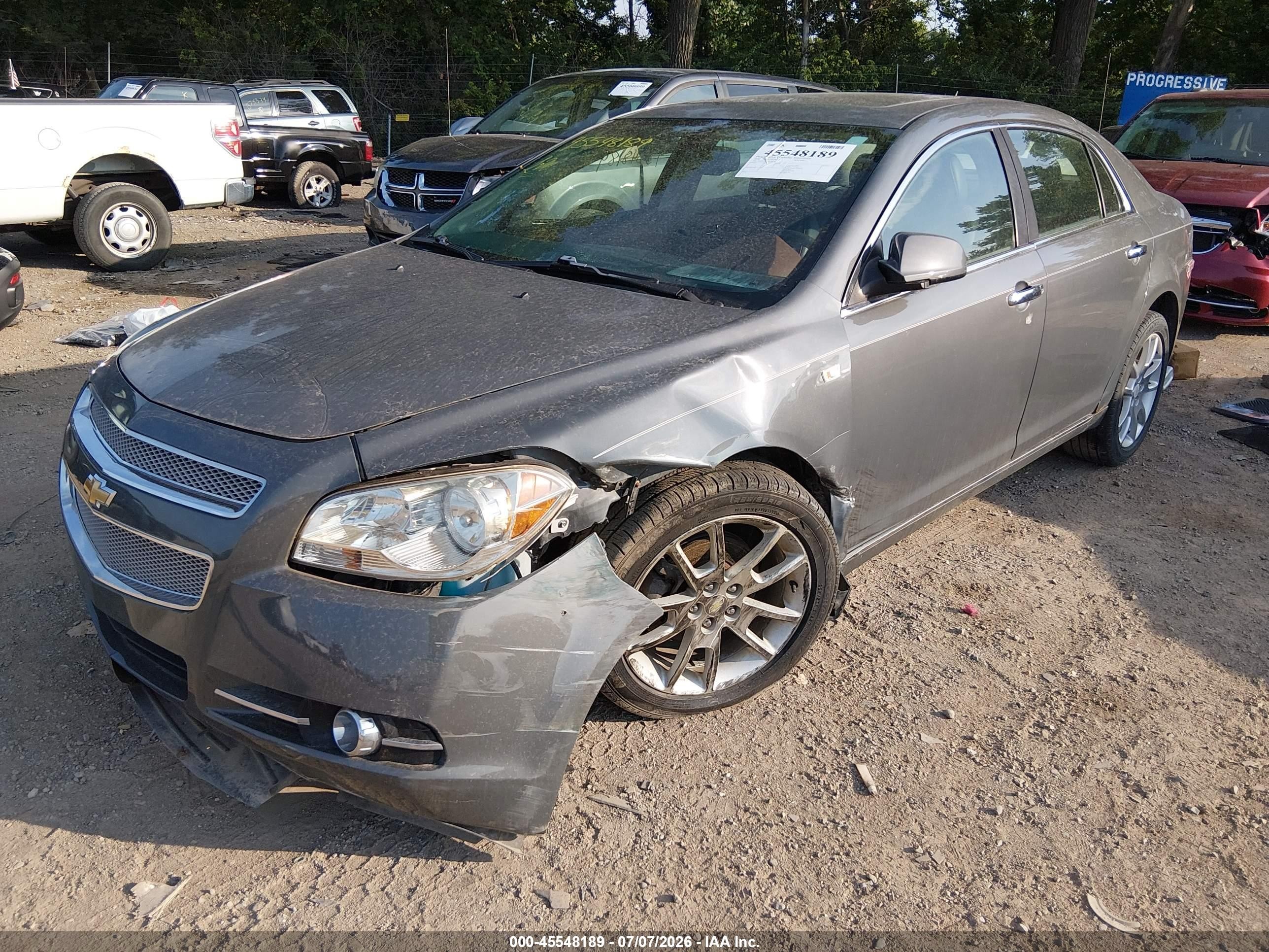 2008 Chevrolet Malibu Ltz Серый vin: 1G1ZK57778F178328