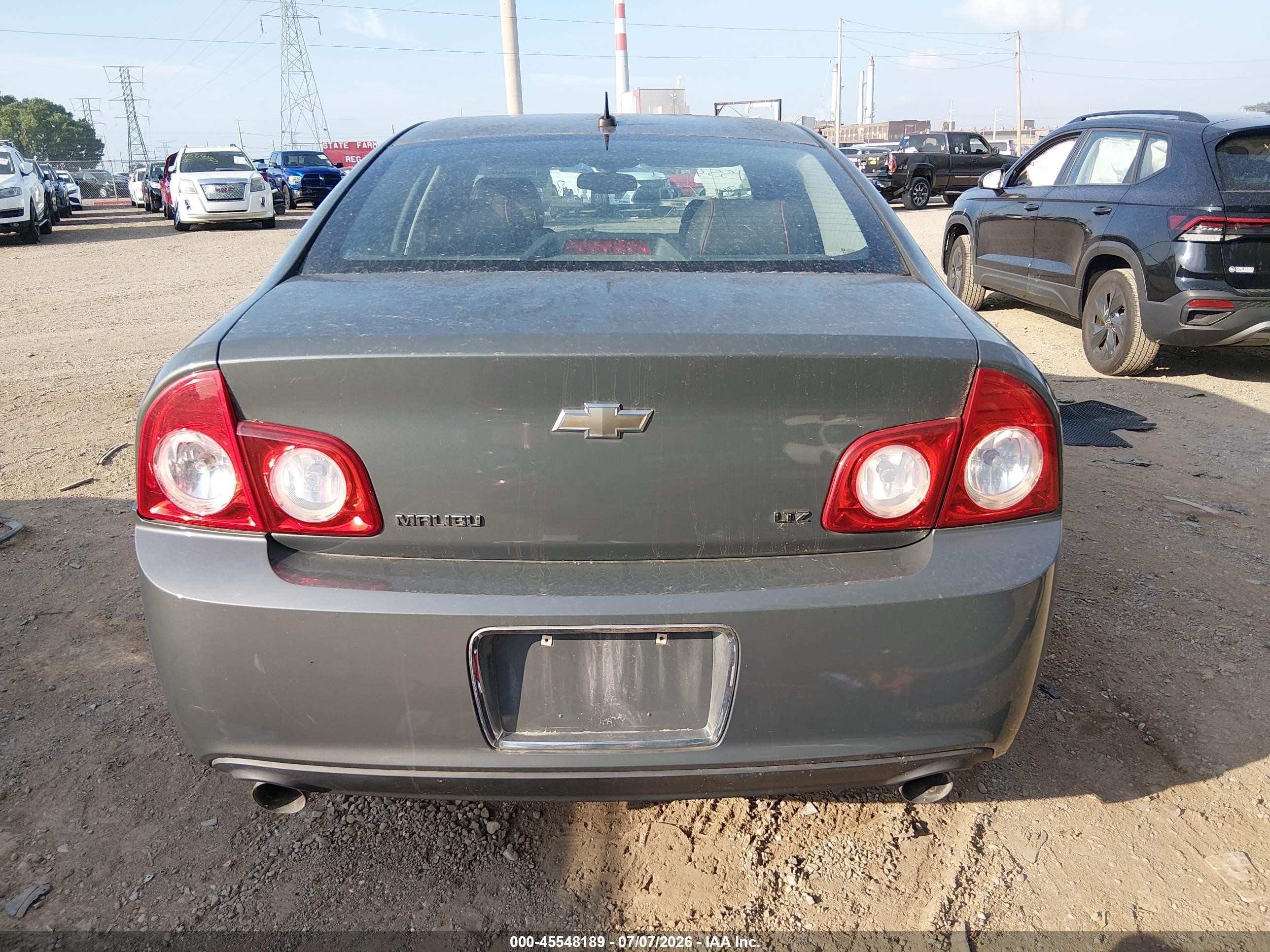 2008 Chevrolet Malibu Ltz Серый vin: 1G1ZK57778F178328