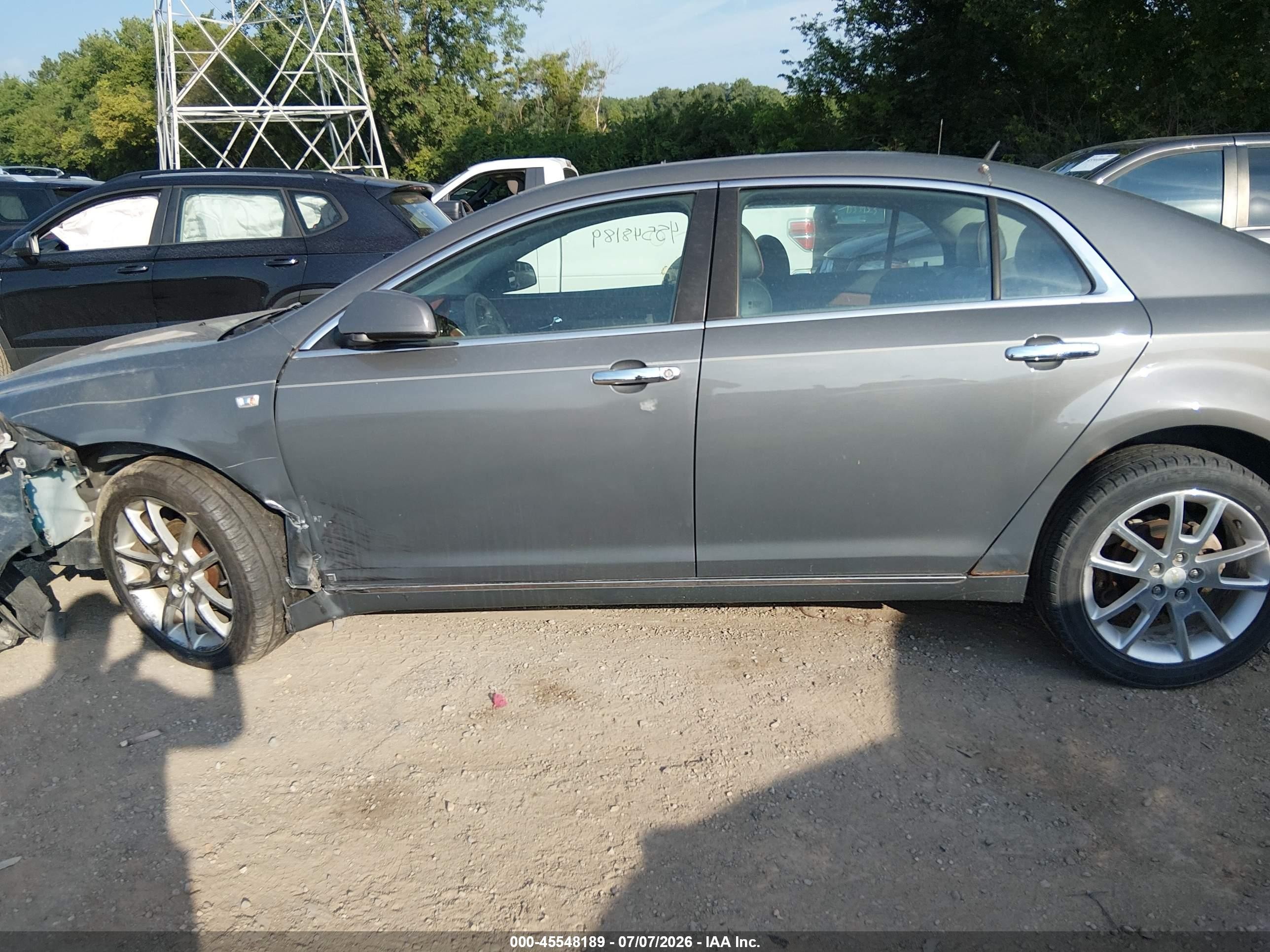 2008 Chevrolet Malibu Ltz Серый vin: 1G1ZK57778F178328