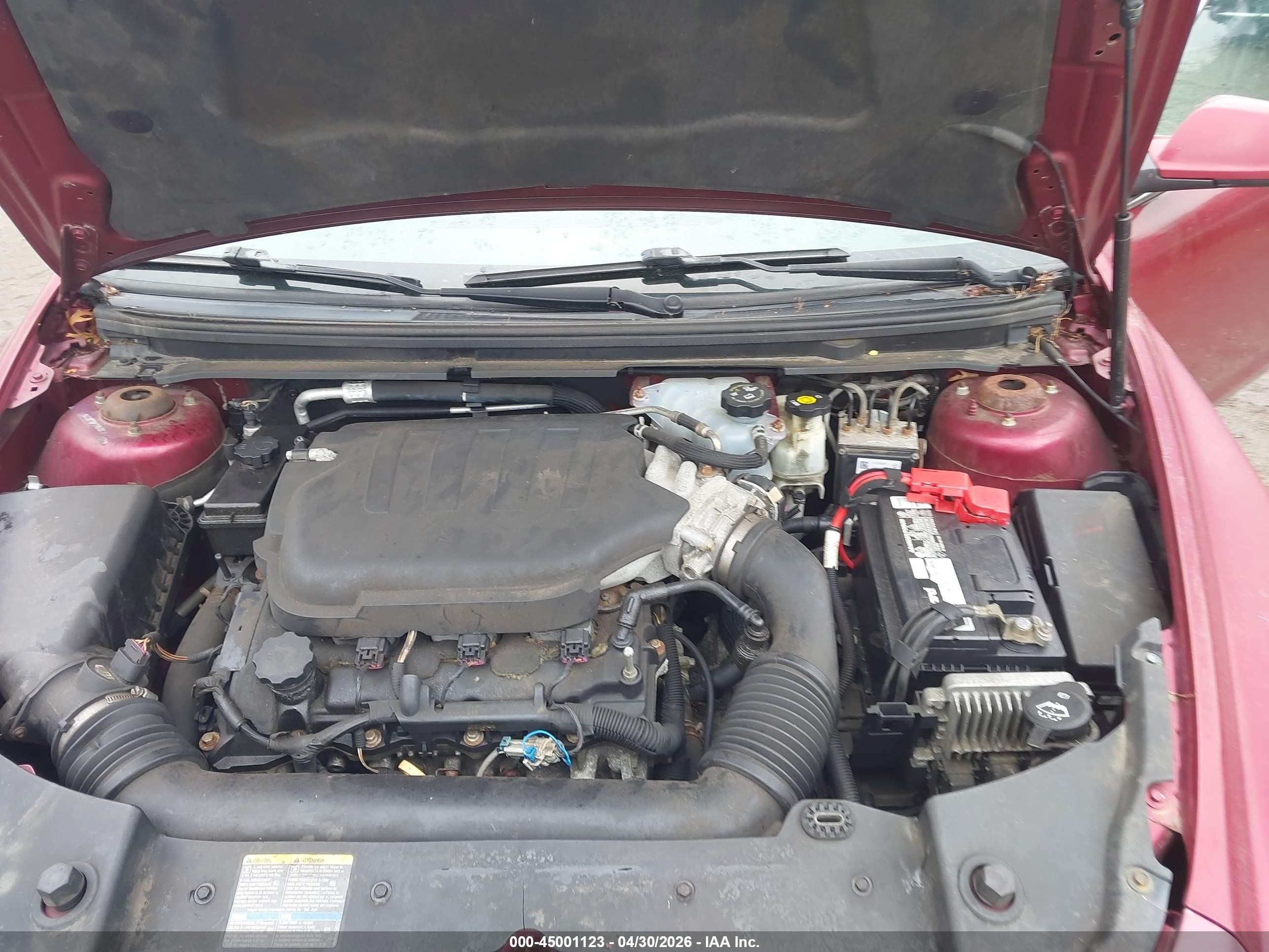 2008 Chevrolet Malibu Ltz Red vin: 1G1ZK57788F153356