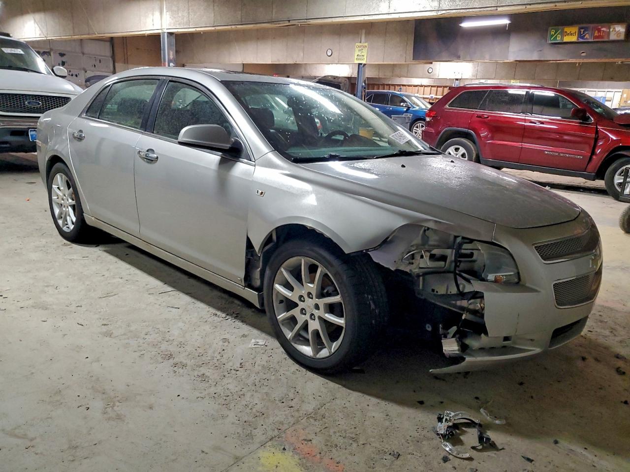 2008 Chevrolet Malibu Ltz Silver vin: 1G1ZK57788F278079