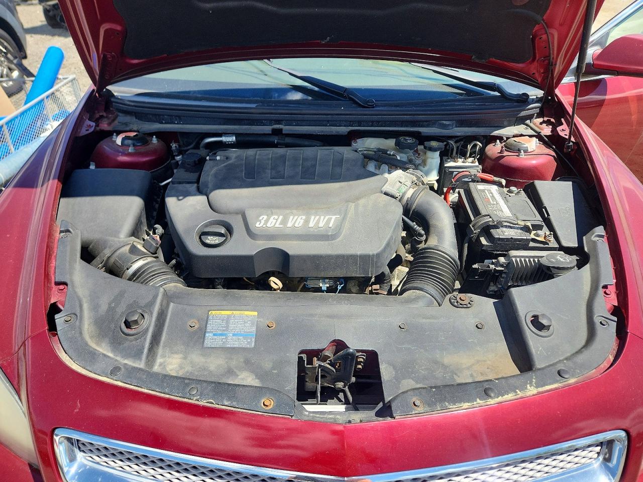 2008 Chevrolet Malibu Ltz Red vin: 1G1ZK57798F214438
