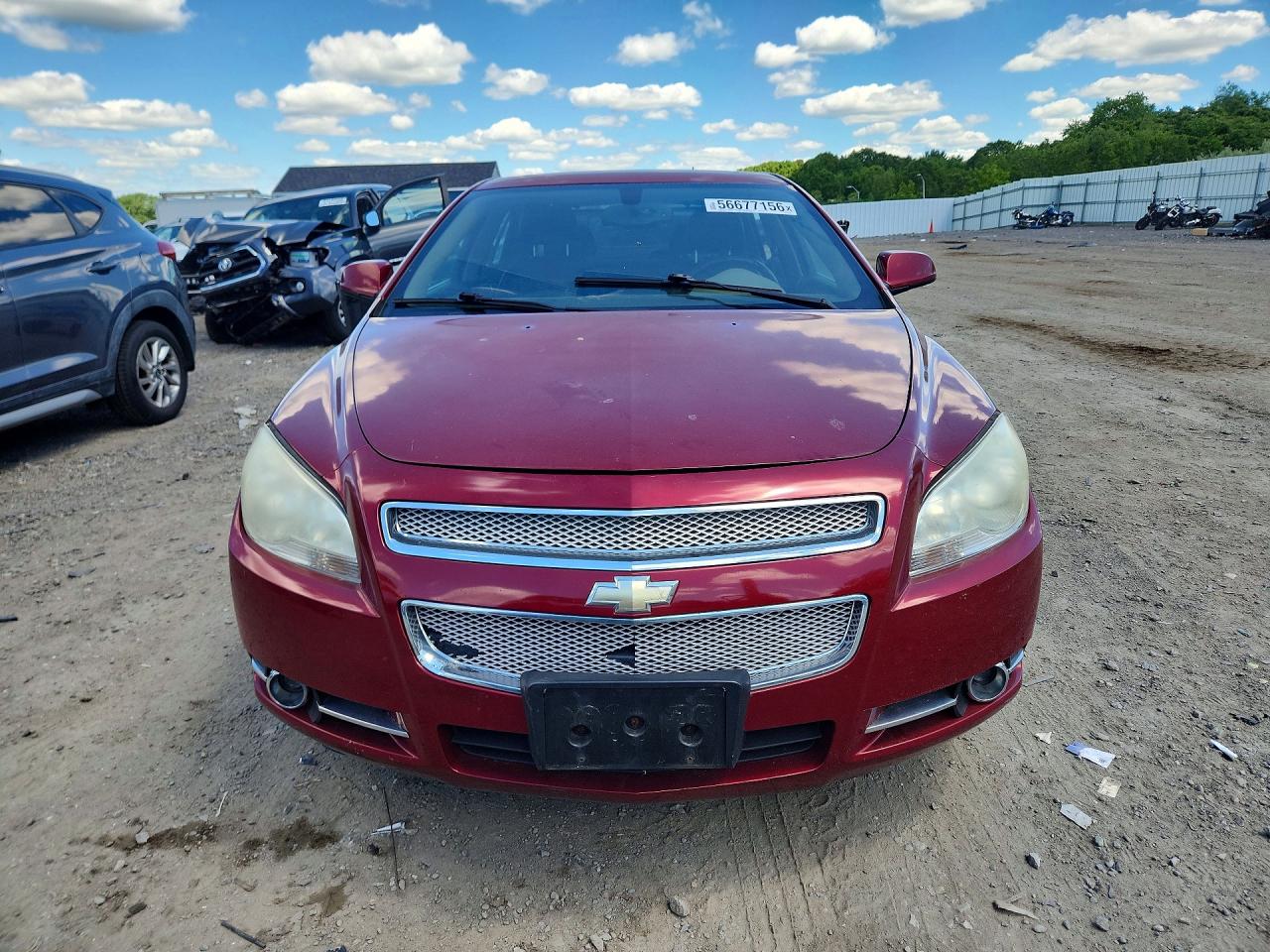 2008 Chevrolet Malibu Ltz Red vin: 1G1ZK57798F214438