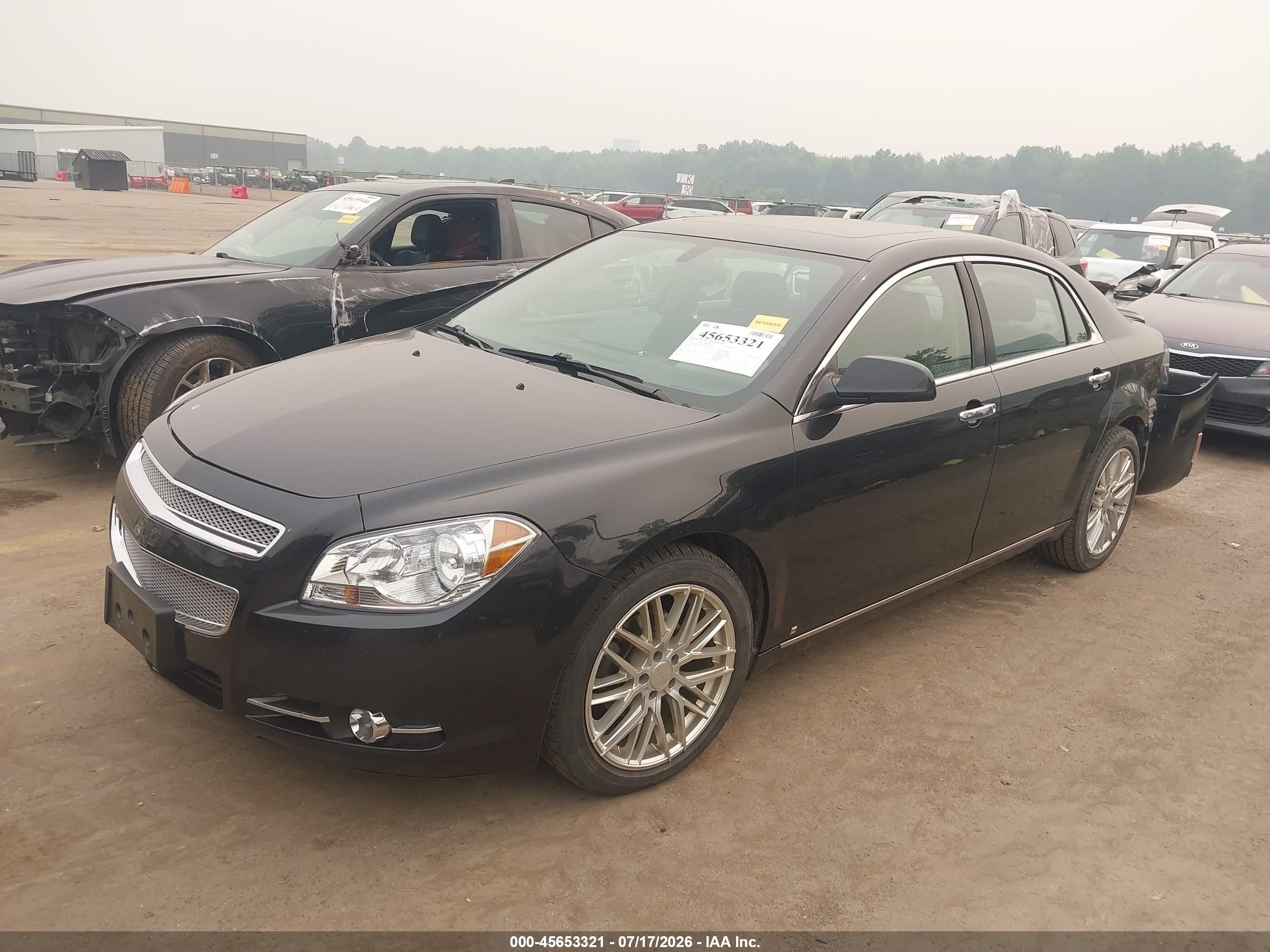 2009 Chevrolet Malibu Ltz Черный vin: 1G1ZK577994192034