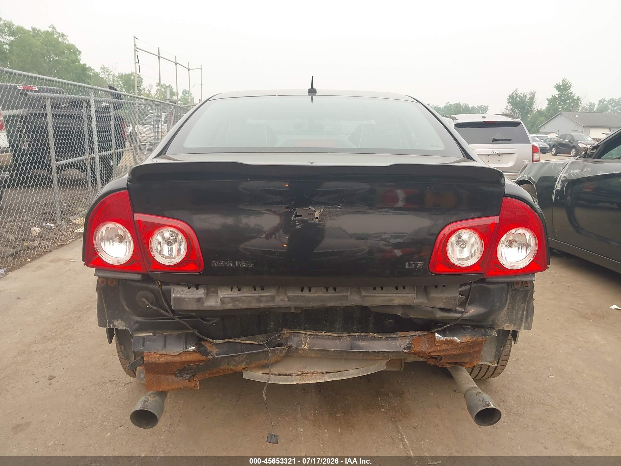 2009 Chevrolet Malibu Ltz Черный vin: 1G1ZK577994192034