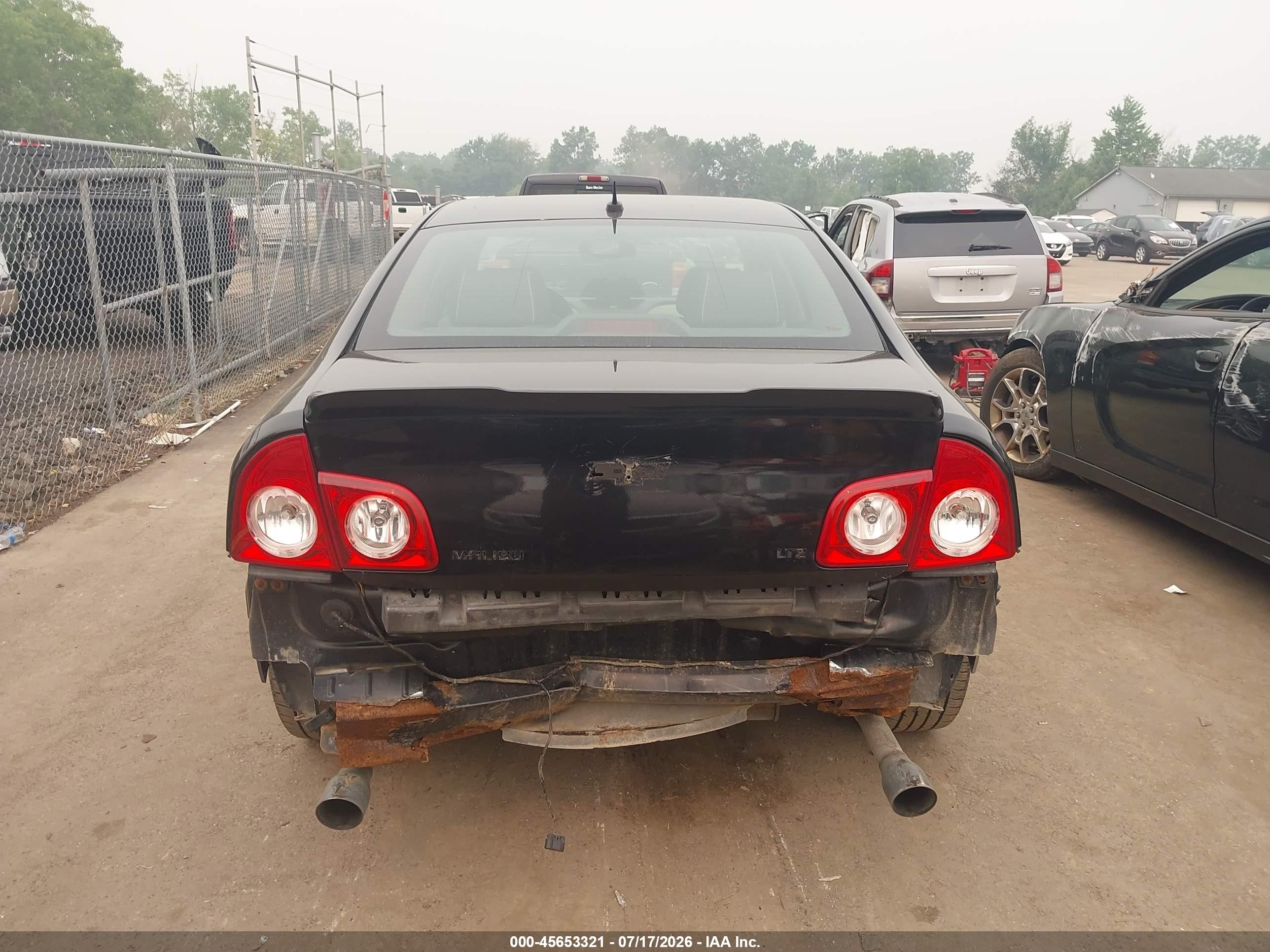 2009 Chevrolet Malibu Ltz Черный vin: 1G1ZK577994192034