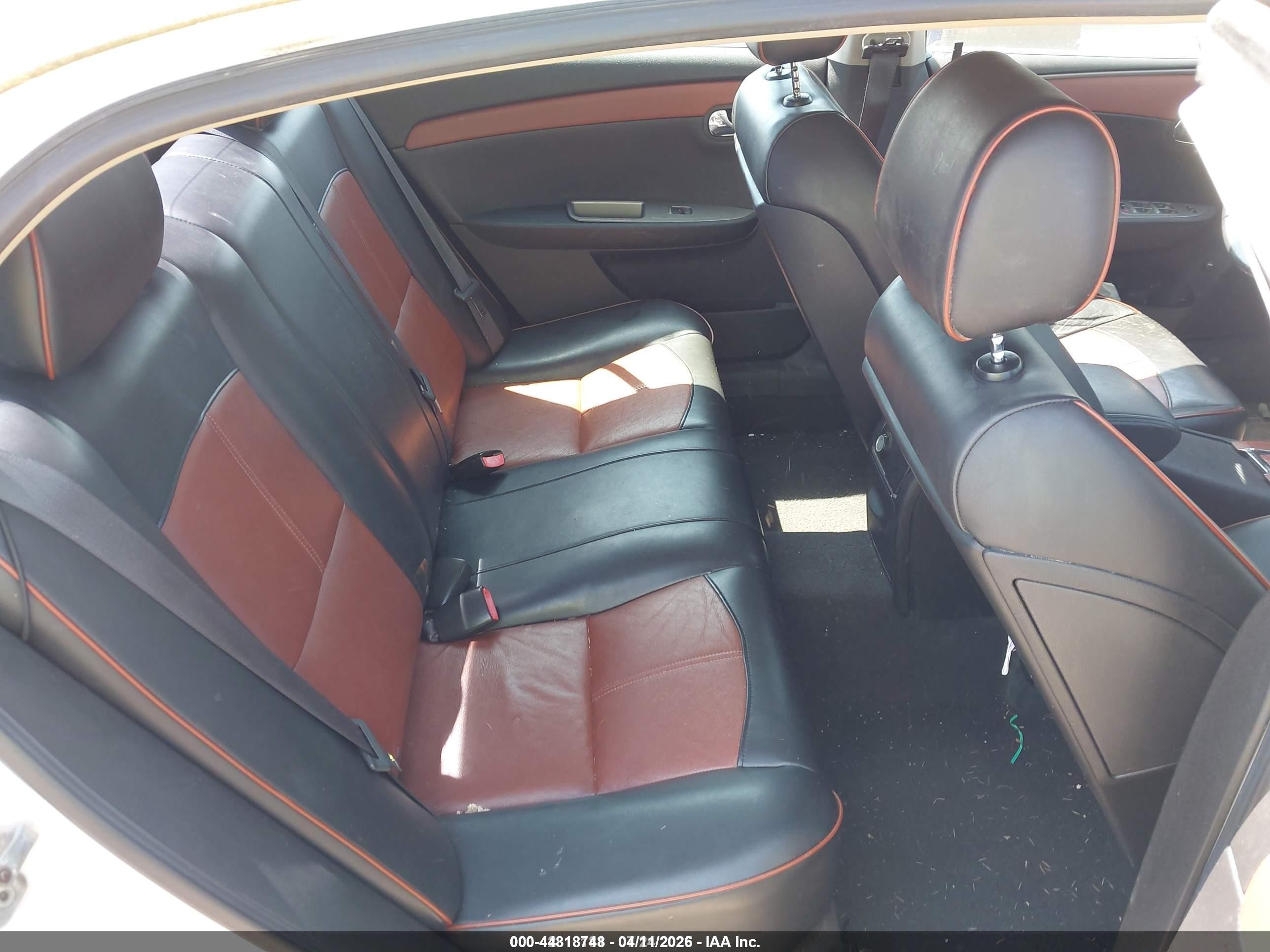 2008 Chevrolet Malibu Ltz White vin: 1G1ZK577X84237299