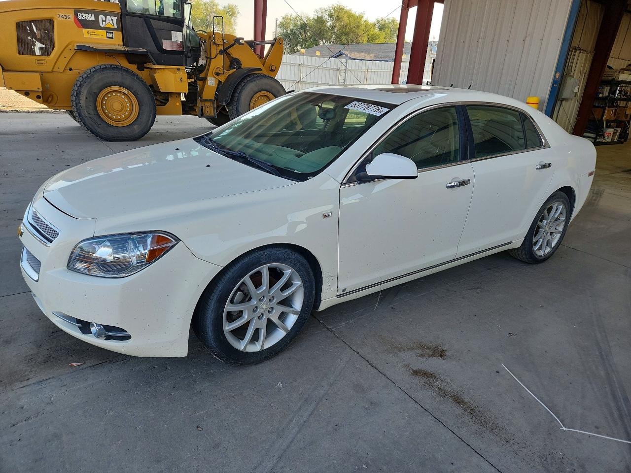 2008 Chevrolet Malibu Ltz White vin: 1G1ZK577X84295008