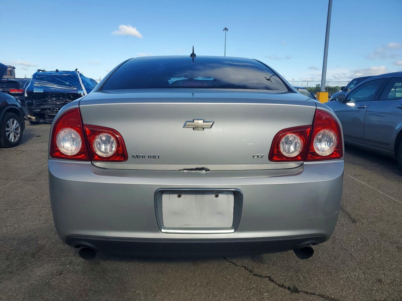 2008 Chevrolet Malibu Ltz Silver vin: 1G1ZK577X8F160244