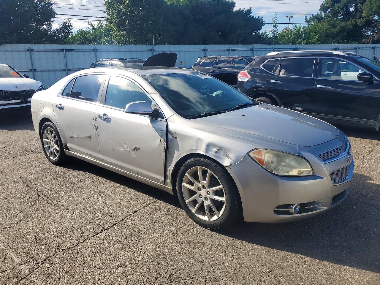 2008 Chevrolet Malibu Ltz Silver vin: 1G1ZK577X8F160244