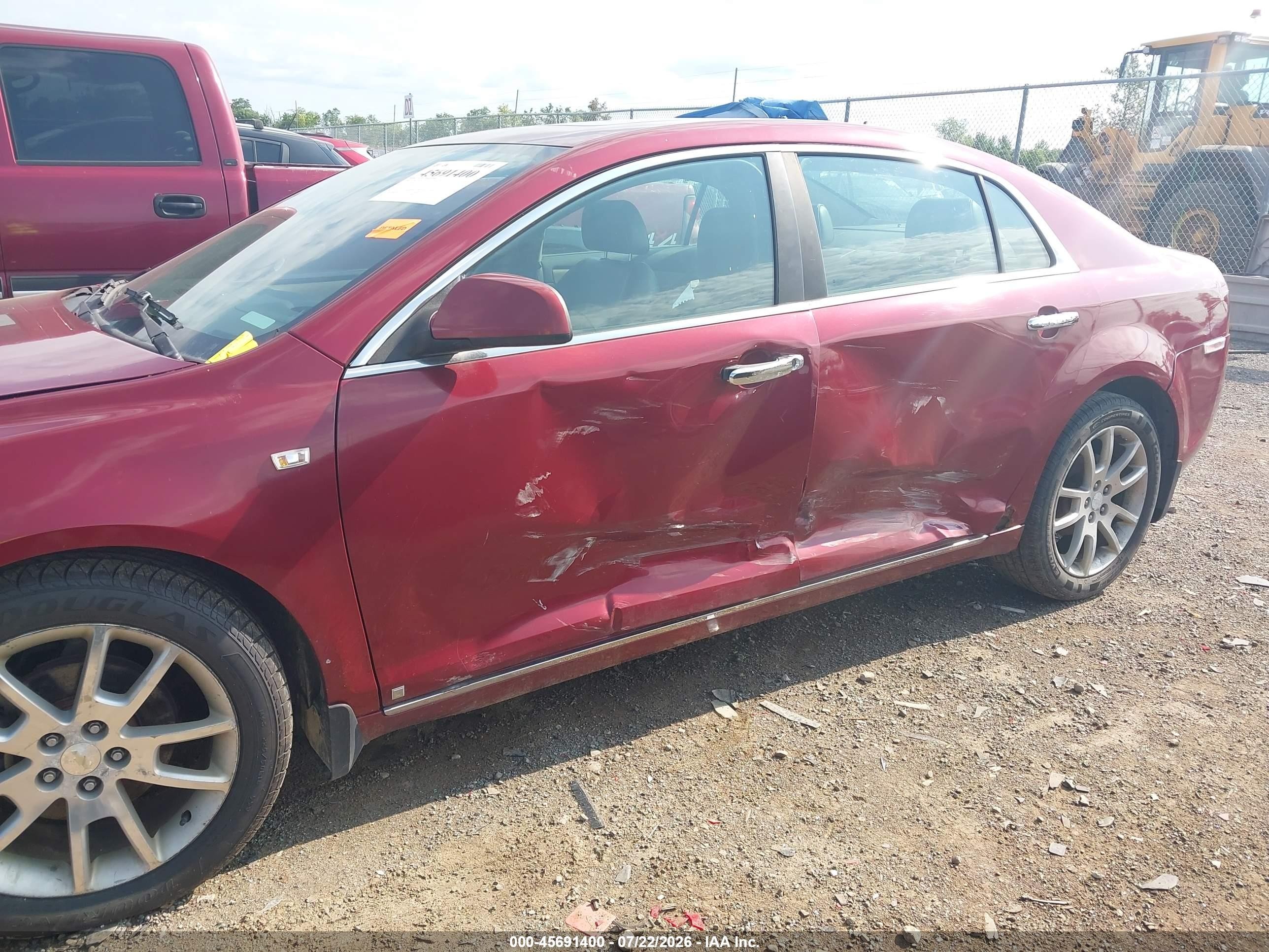 2008 Chevrolet Malibu Ltz Красный vin: 1G1ZK577X8F271618