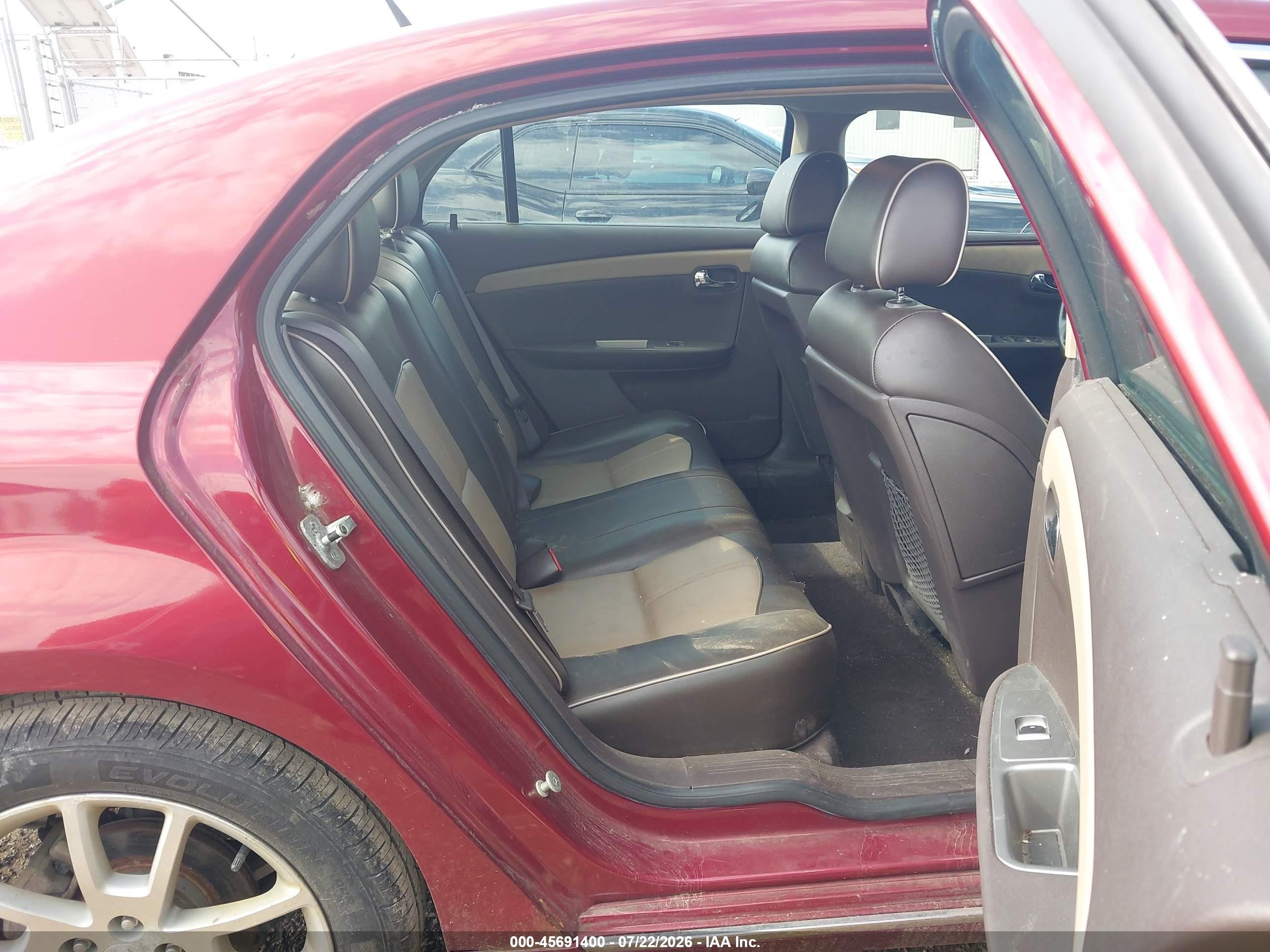 2008 Chevrolet Malibu Ltz Красный vin: 1G1ZK577X8F271618