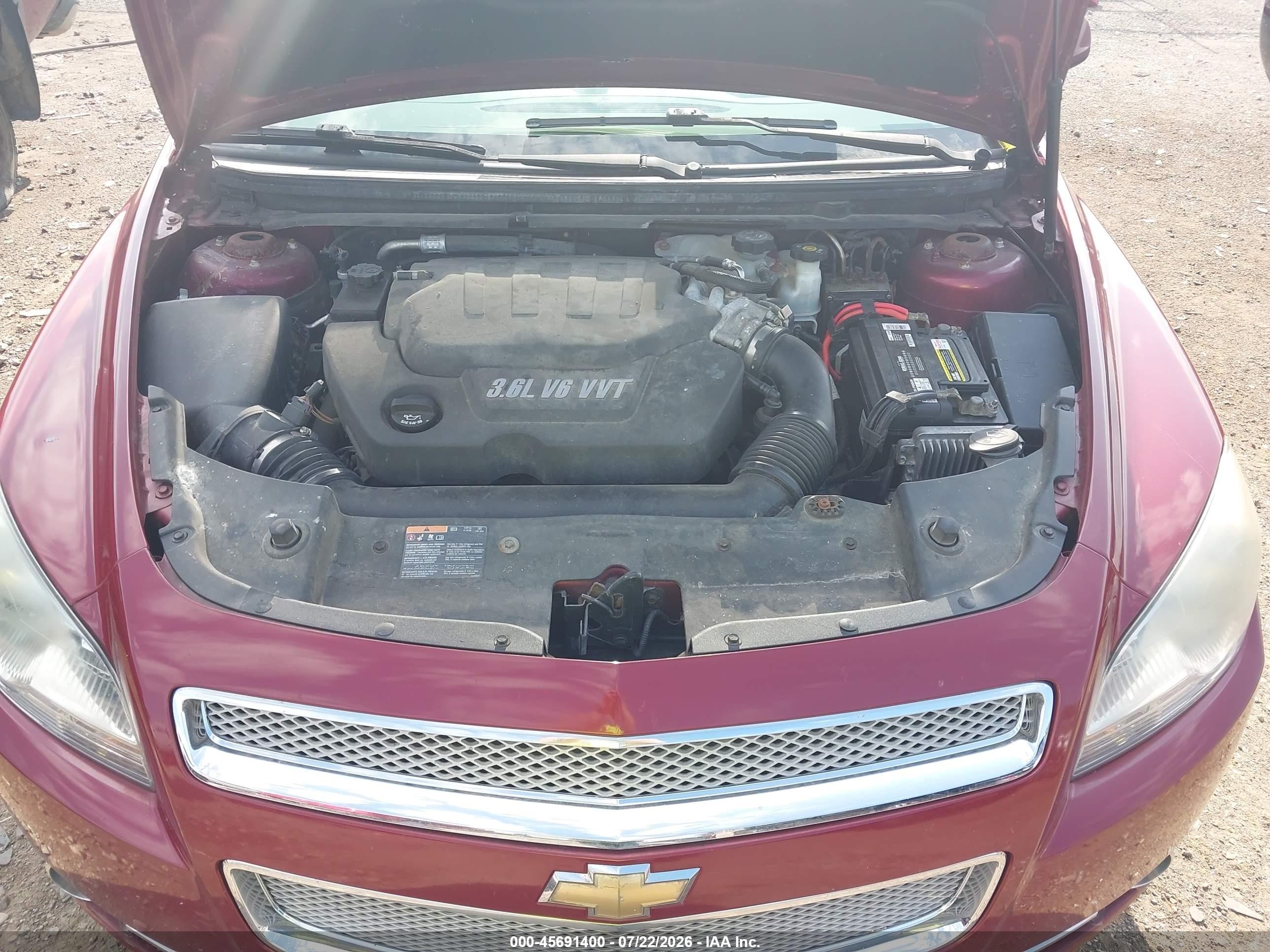 2008 Chevrolet Malibu Ltz Красный vin: 1G1ZK577X8F271618