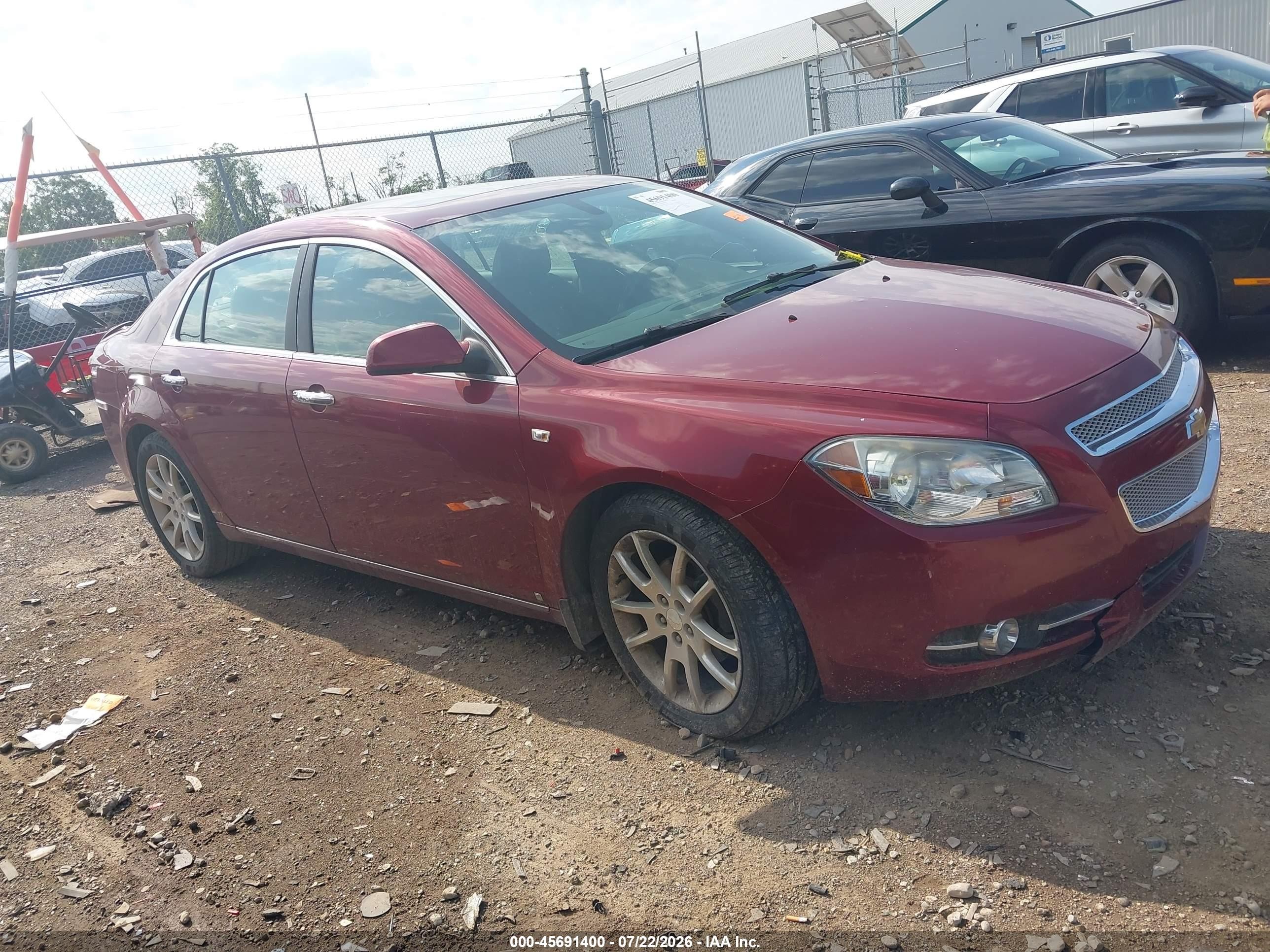 2008 Chevrolet Malibu Ltz Красный vin: 1G1ZK577X8F271618