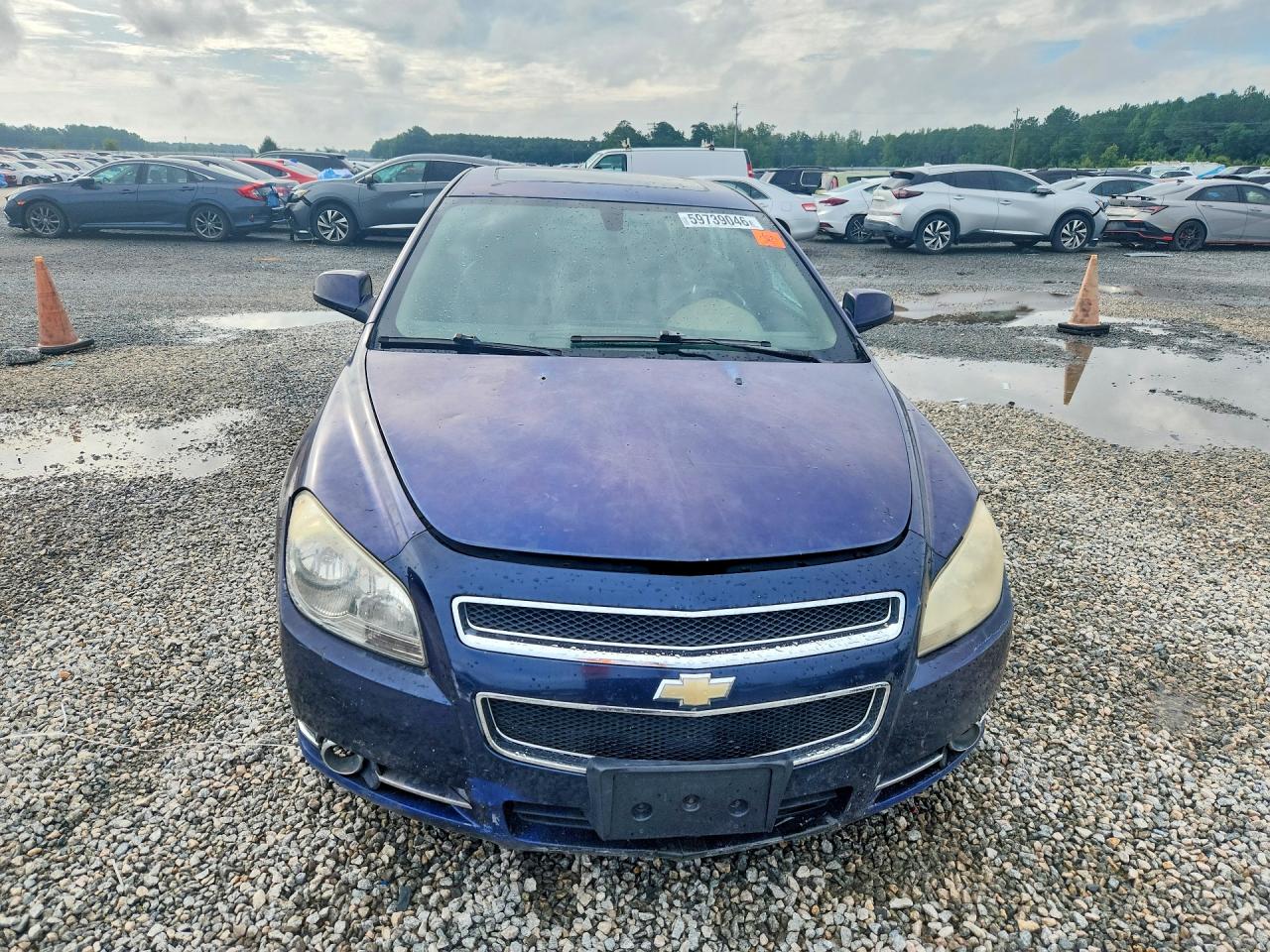 2009 Chevrolet Malibu Ltz Blue vin: 1G1ZK577X94187618