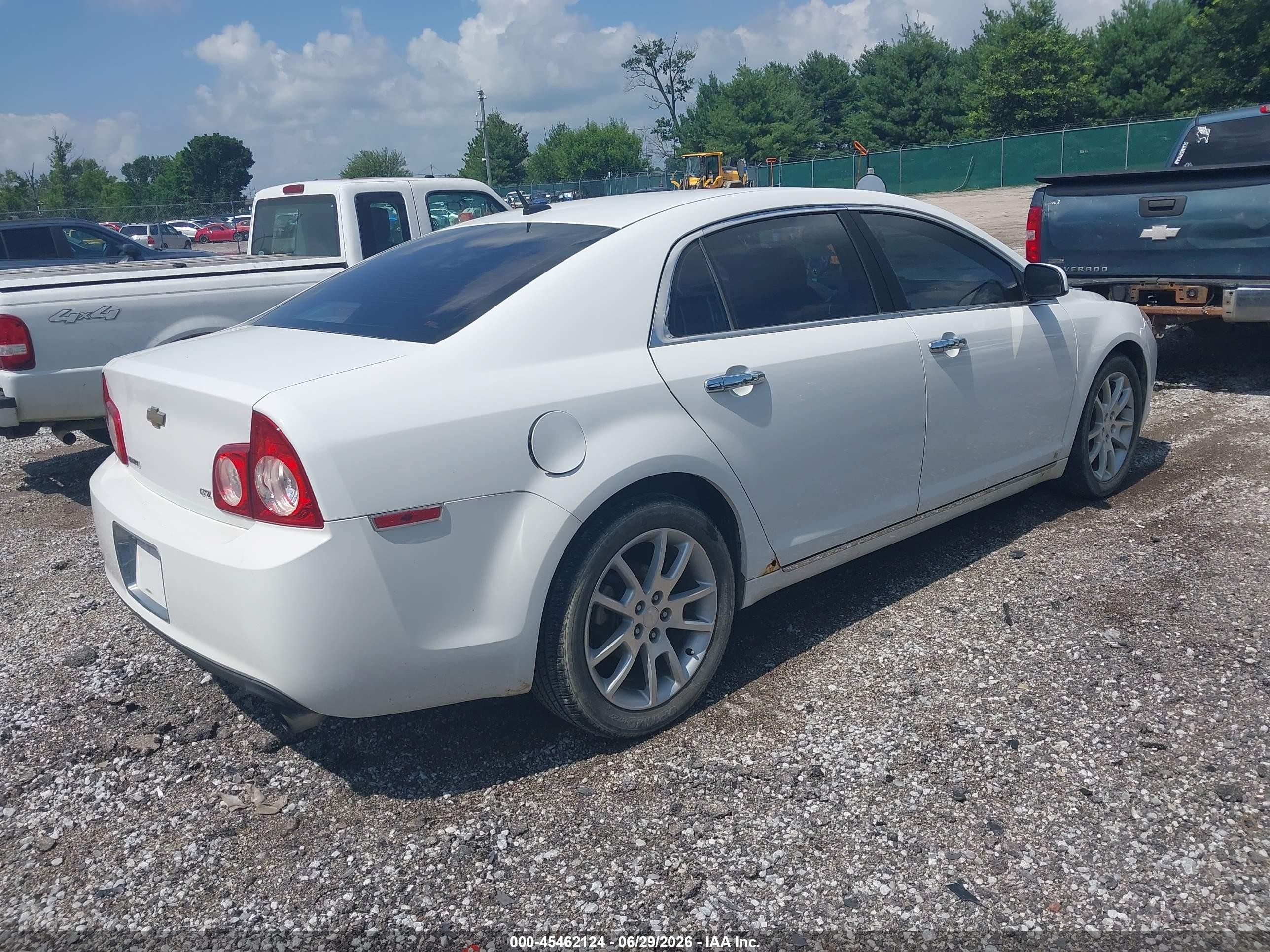 2009 Chevrolet Malibu Ltz Белый vin: 1G1ZK577X94208953