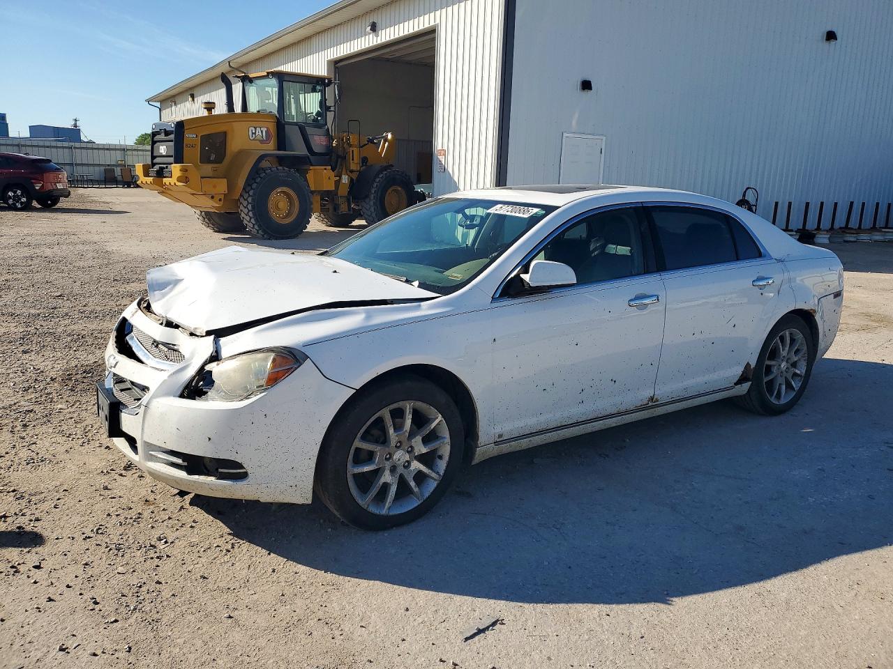 2009 Chevrolet Malibu Ltz White vin: 1G1ZK57B09F119241
