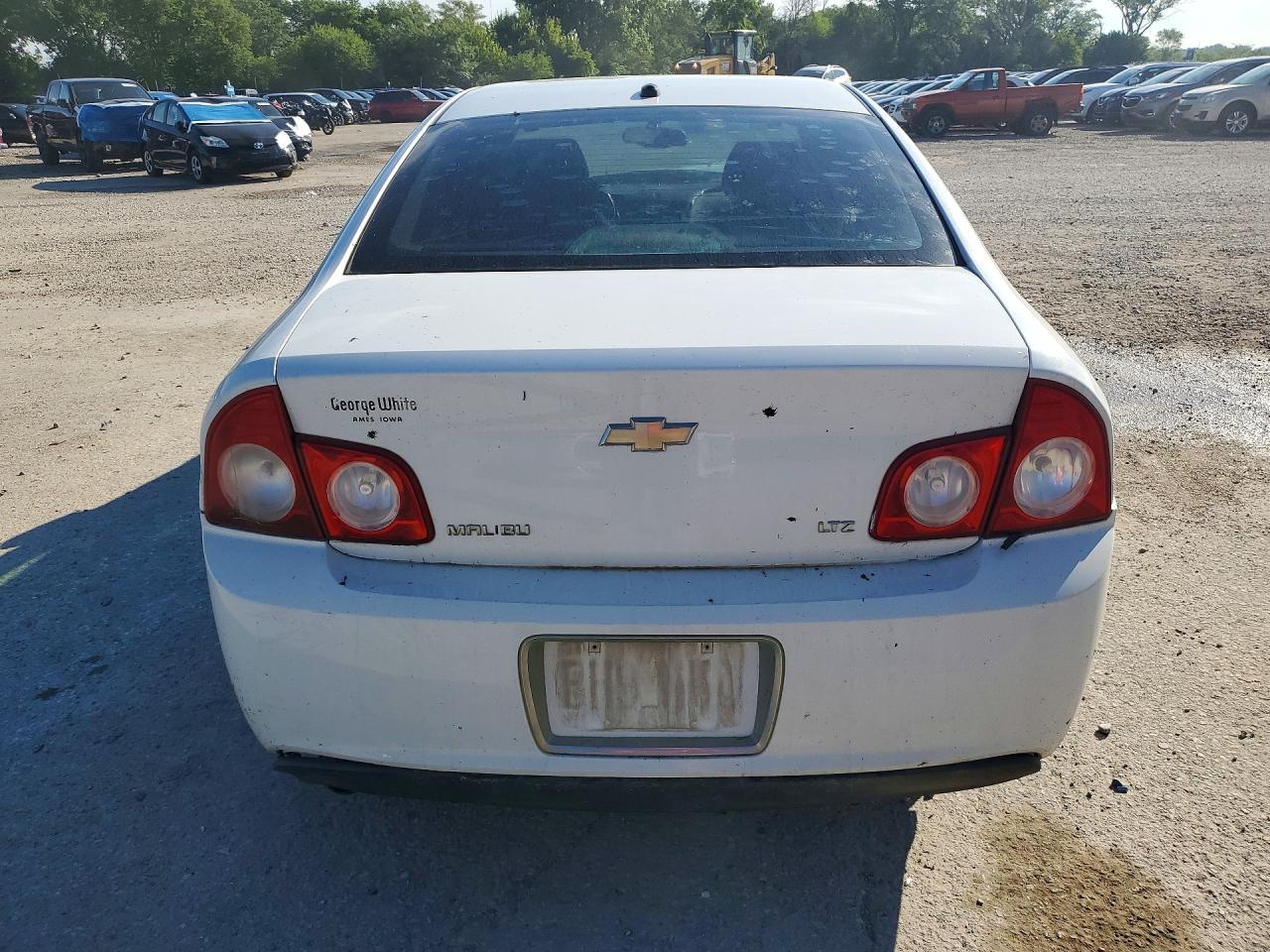2009 Chevrolet Malibu Ltz White vin: 1G1ZK57B09F119241
