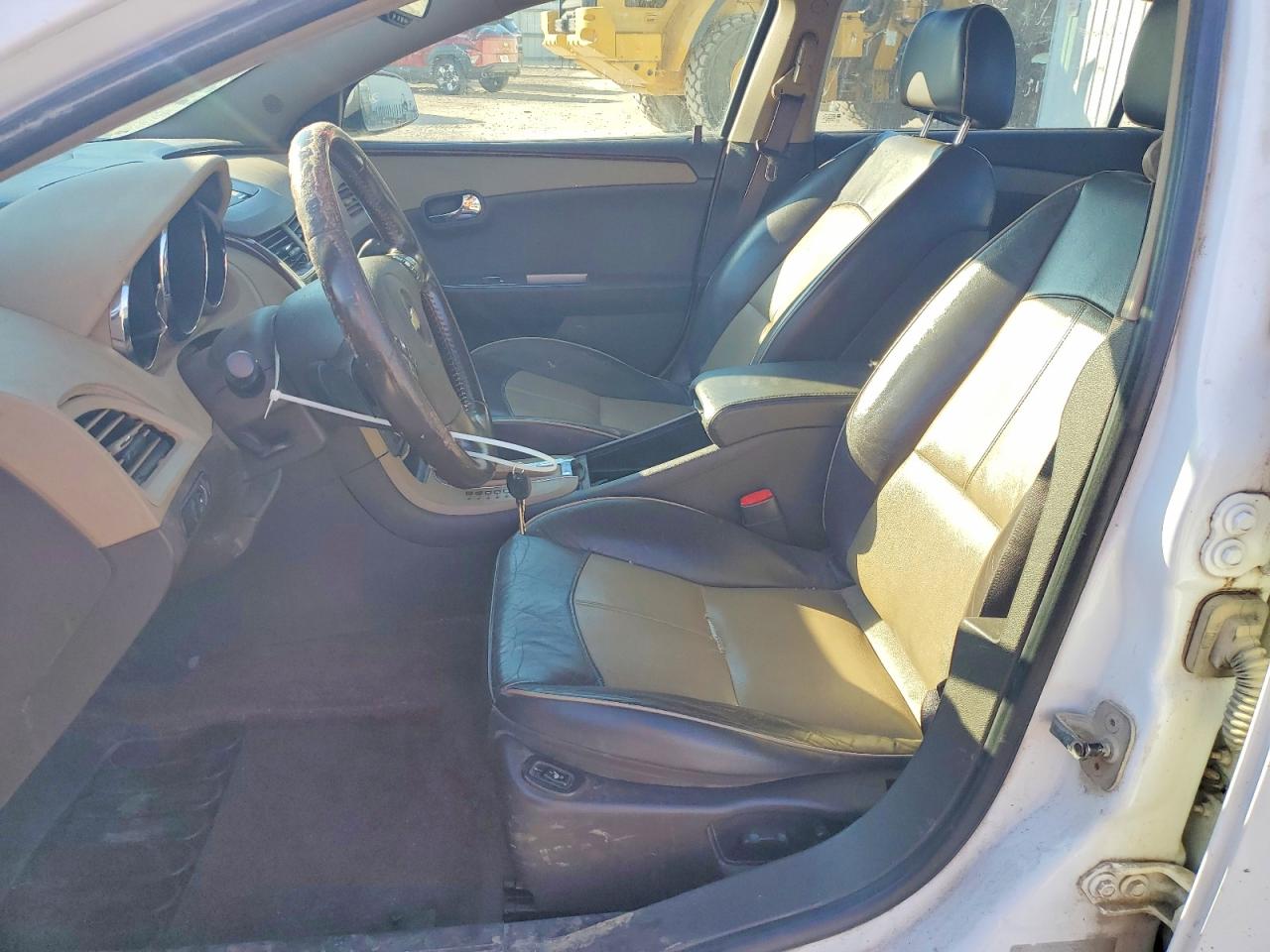 2009 Chevrolet Malibu Ltz White vin: 1G1ZK57B09F119241