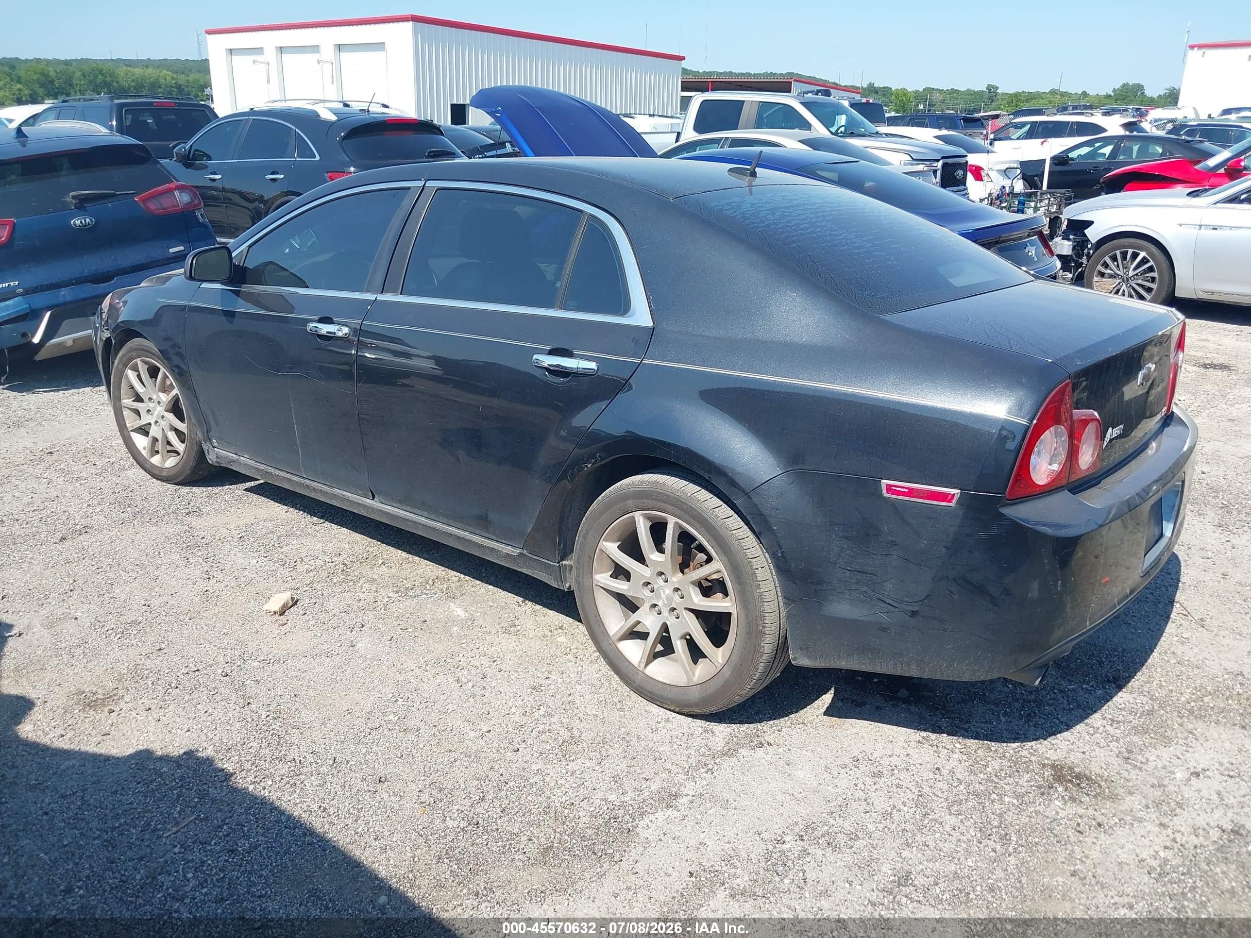 2009 Chevrolet Malibu Ltz Black vin: 1G1ZK57B29F180140